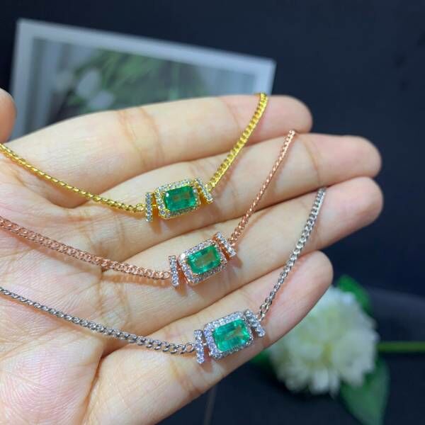 (11.22A)哥倫比亞祖母綠 吊墜