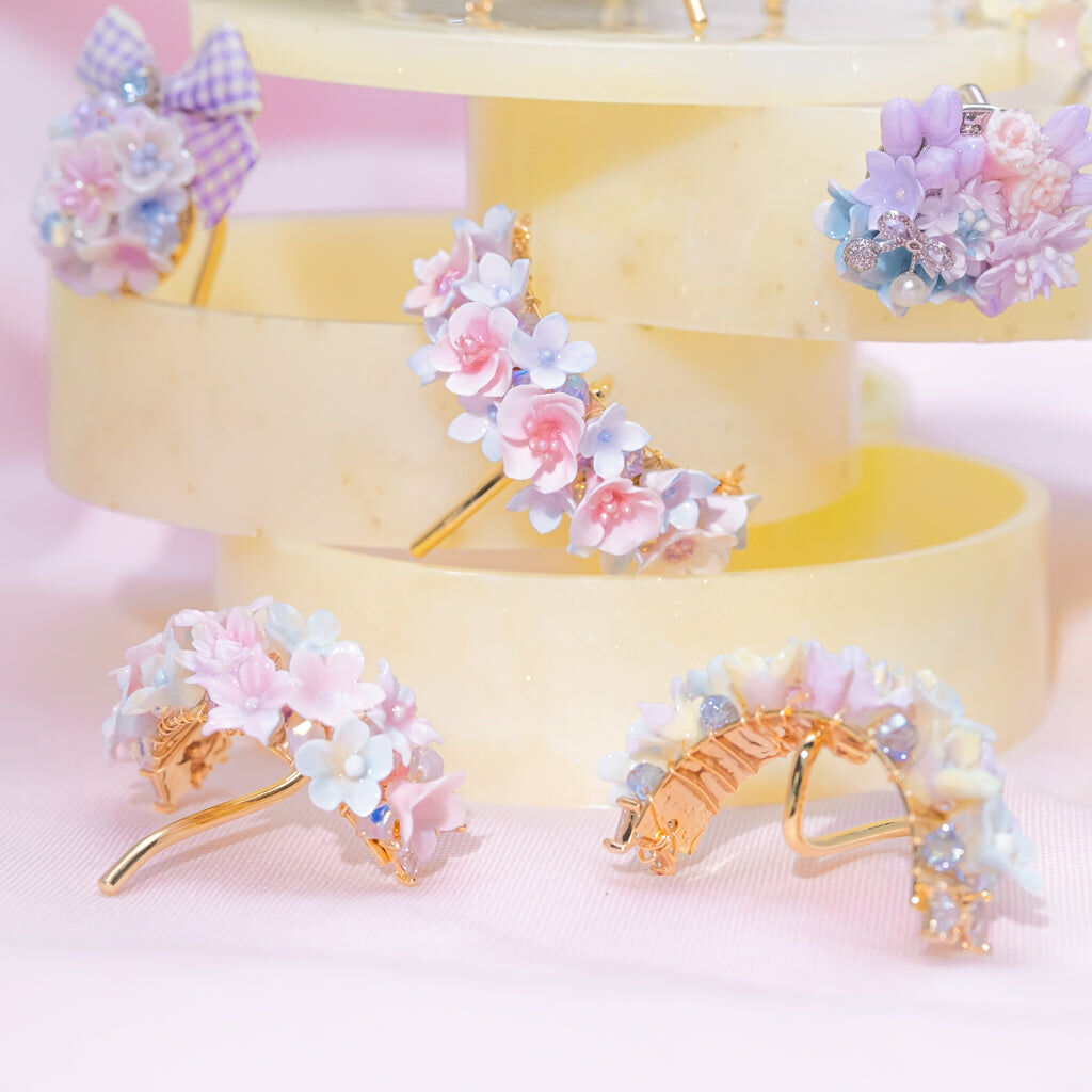 ⑧ Blooming Flower Pony Hook (8 Designs)