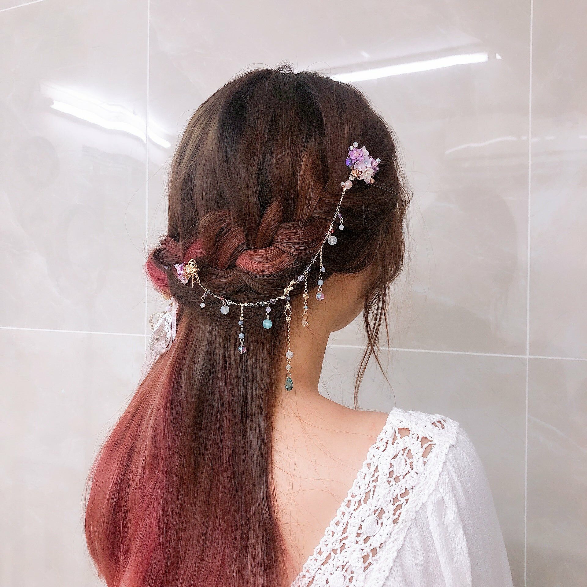 ⑧ Multi-Combination Princess Hair Clip Set (8 Designs)