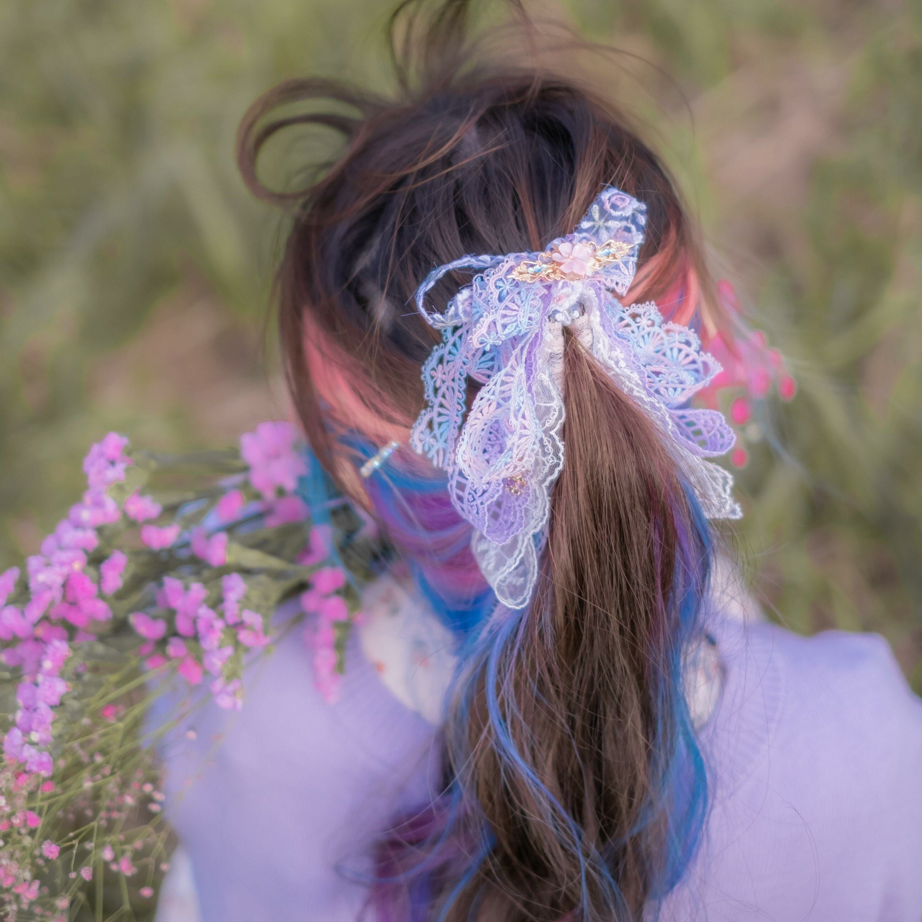 ➀➀ "Candy Stick" 2-way Banana Clip (4 Designs)