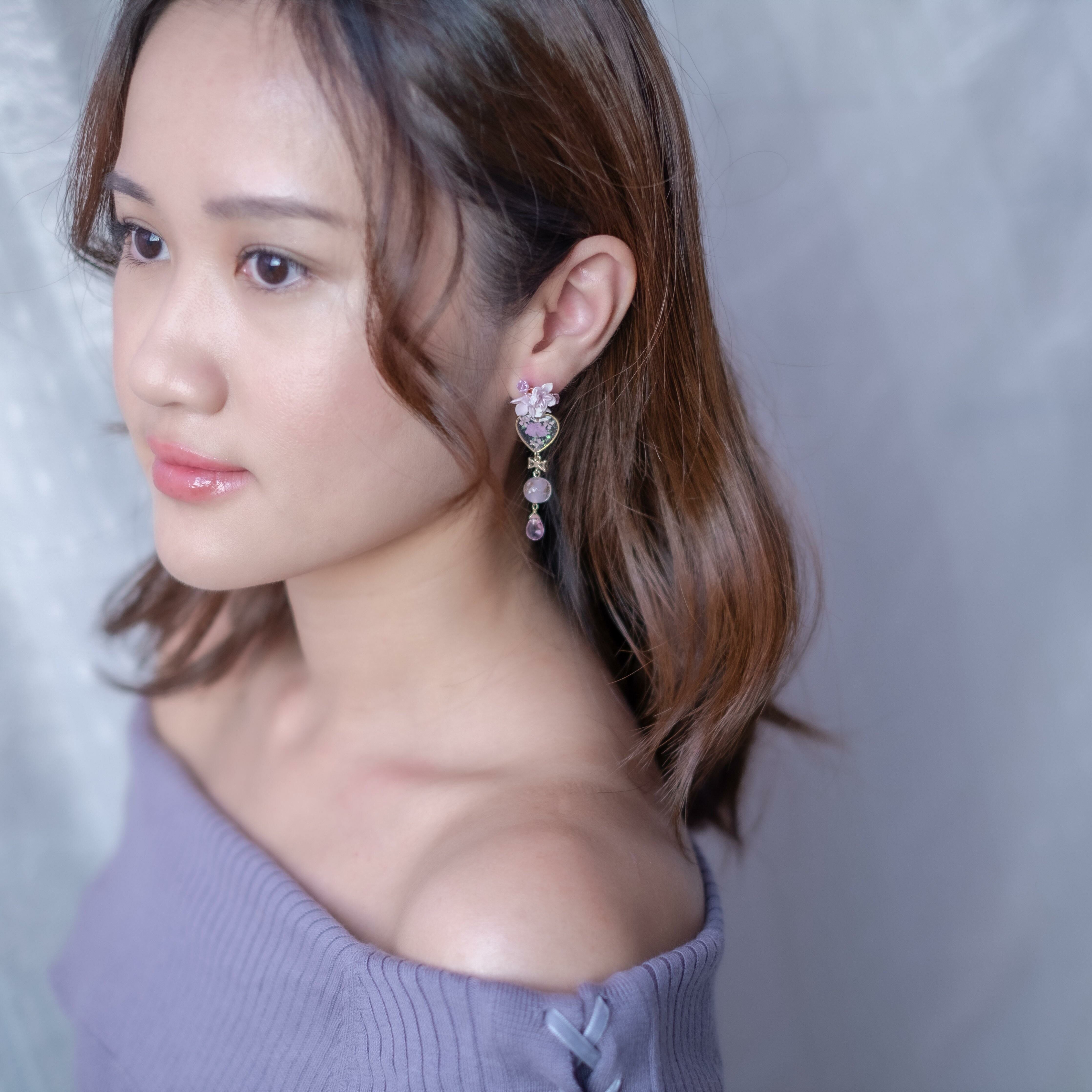 ➀➀ "Flower Field by the Window" S925 Earrings (7 Designs)