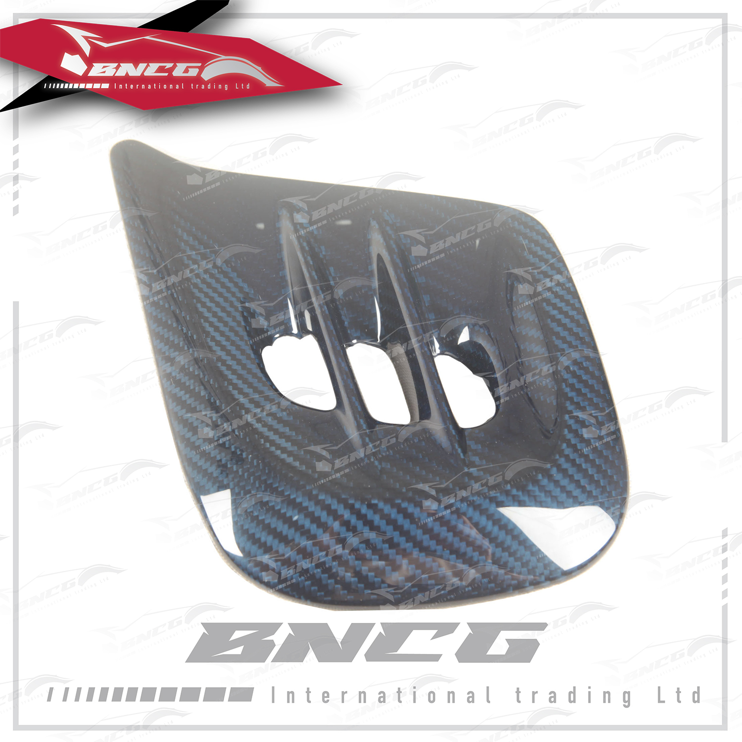 Smart 改裝 卡夢 藍色乾碳纖維 空力套件 Mansory款 後葉子板 飾件