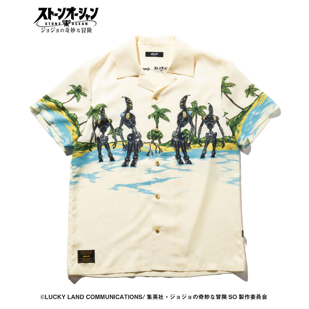Pbandai 預訂2024/1月 ジョジョの奇妙な冒険 ストーンオーシャン【glamb】F・Fシャツ⚠️⚠️熱賣款‼️落單前請先PM查詢貨源