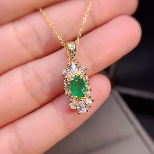 (11.14D)哥倫比亞祖母綠 吊墜