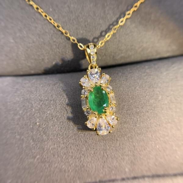 (11.14D)哥倫比亞祖母綠 吊墜