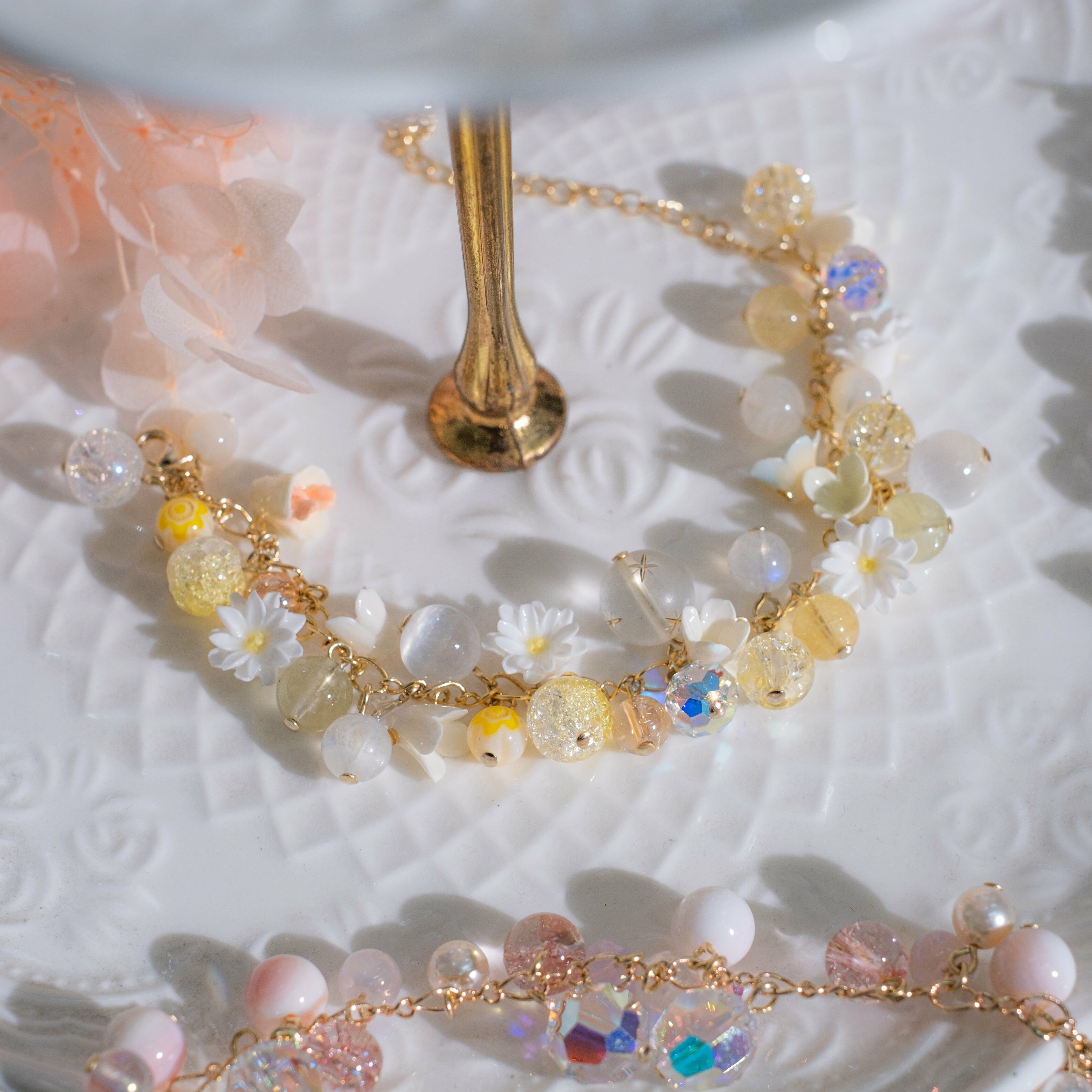 Spring Floral Quartz Bracelet (7 Designs)