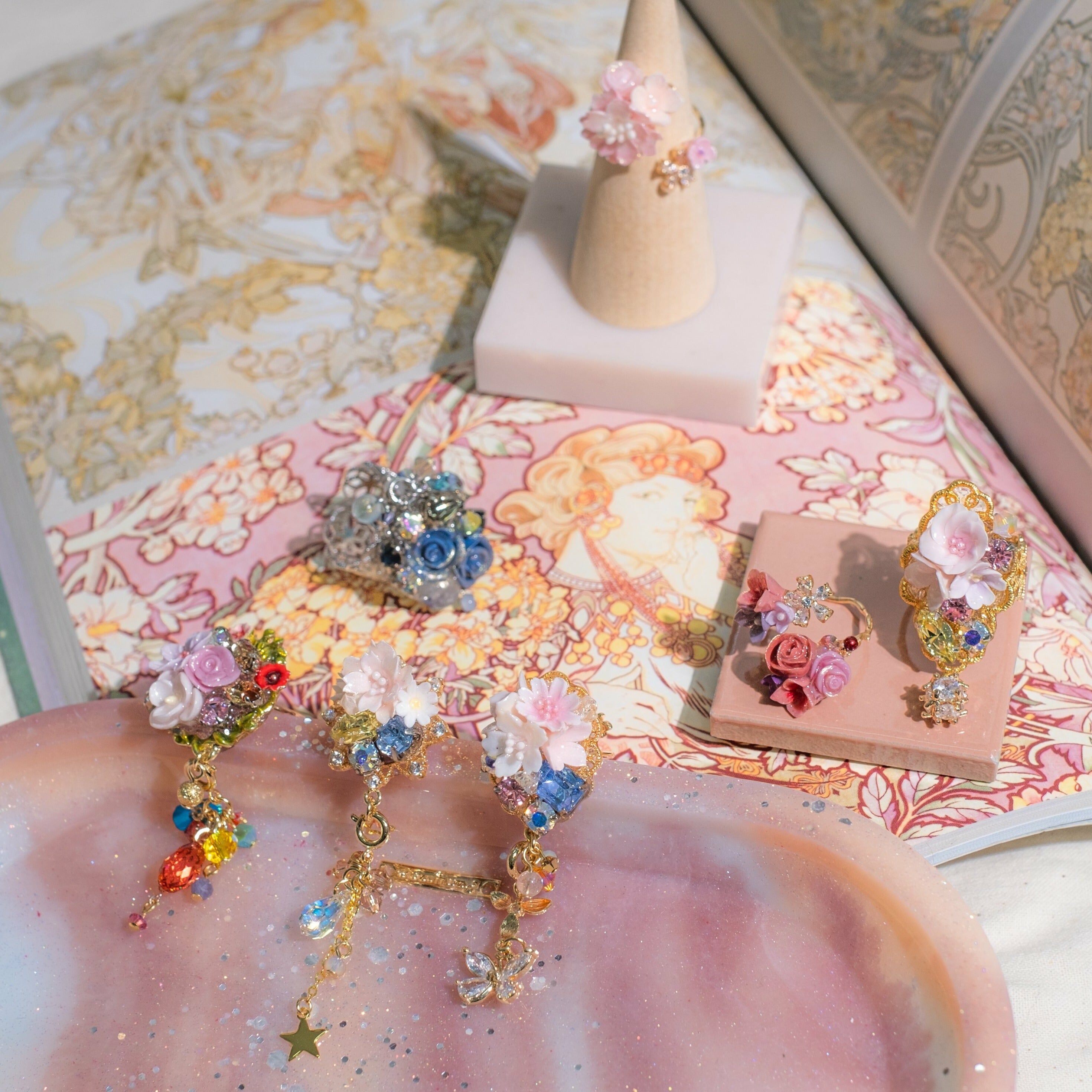 Floral Rings of the Month (7 Designs)