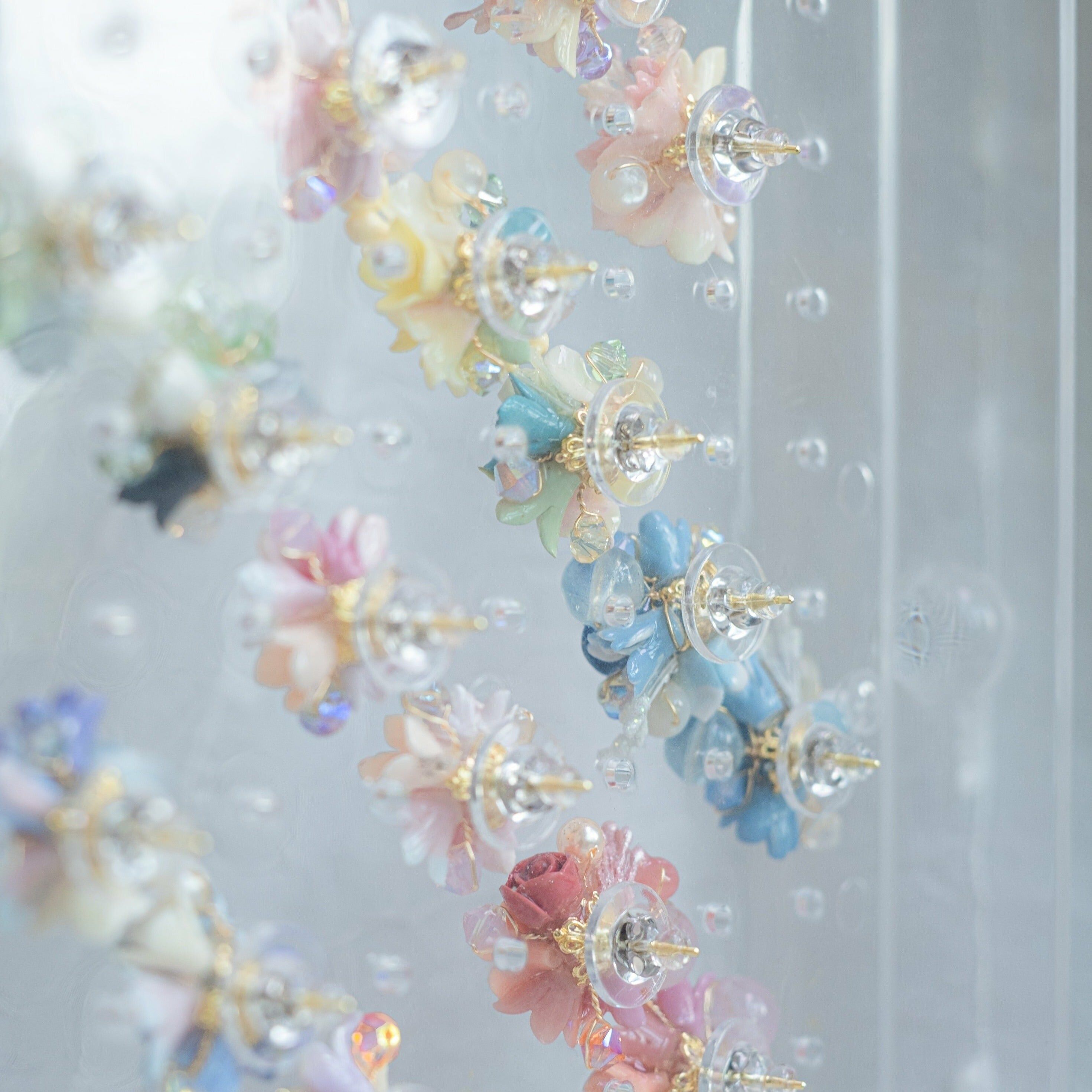 Floral Ear Studs (10 Designs)