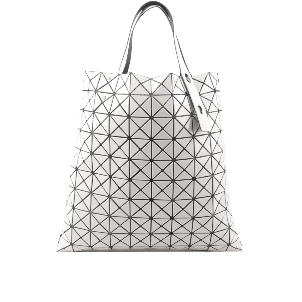 【ISSEY MIYAKE三宅一生】BAO BAO PRISM 10X10 亮面手提包(白色) AG043 01