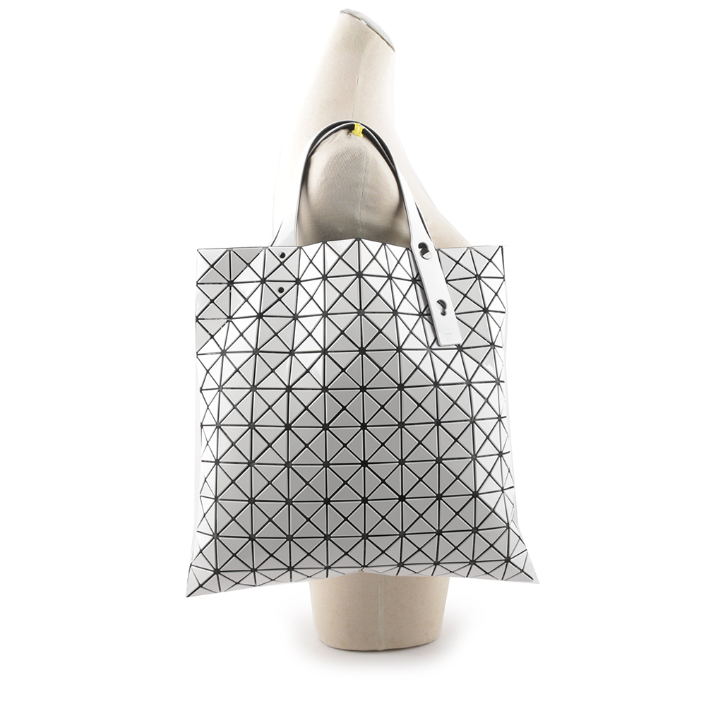 【ISSEY MIYAKE三宅一生】BAO BAO PRISM 10X10 亮面手提包(白色) AG043 01