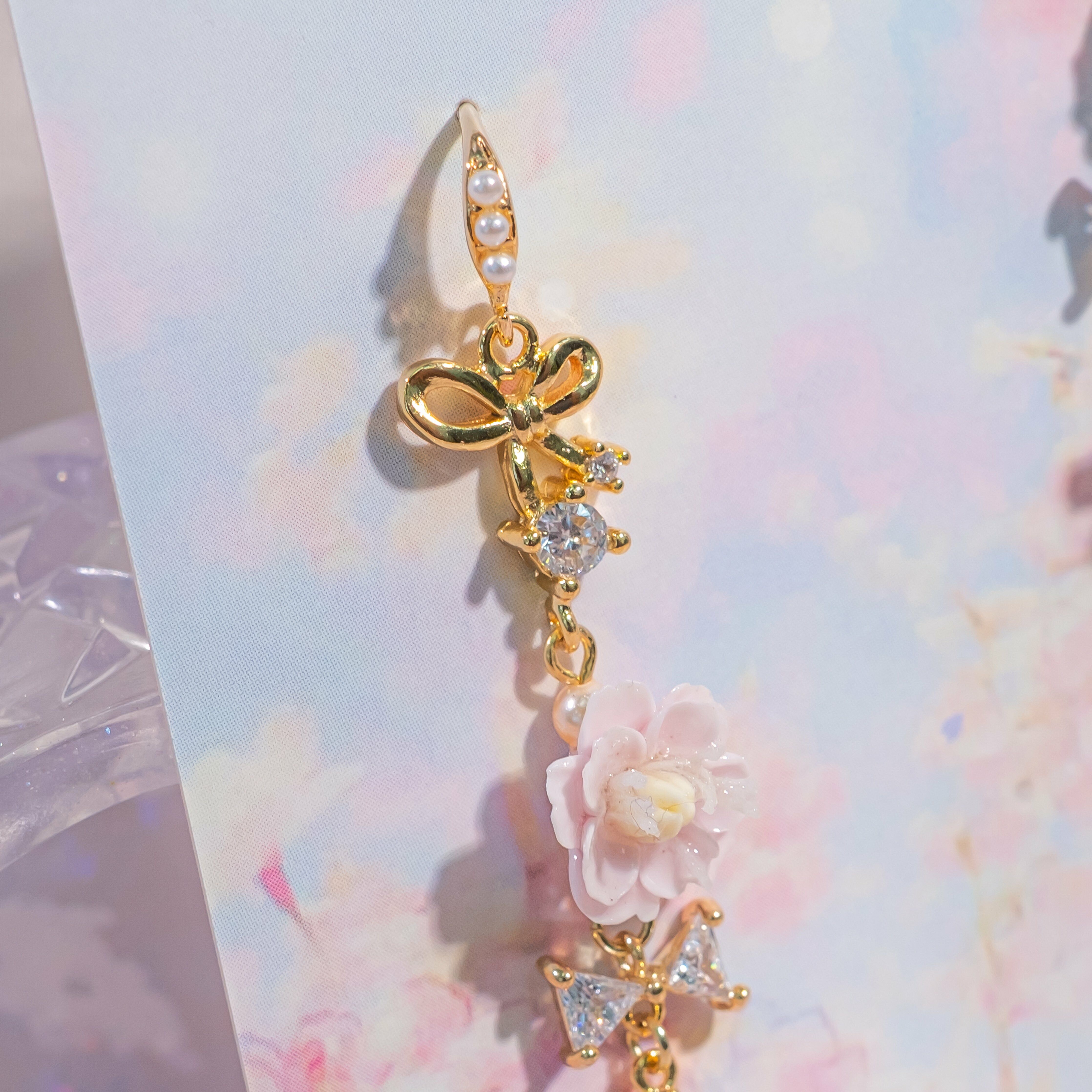 ⑤ Lady of Flower S925 Earrings (7 Designs)