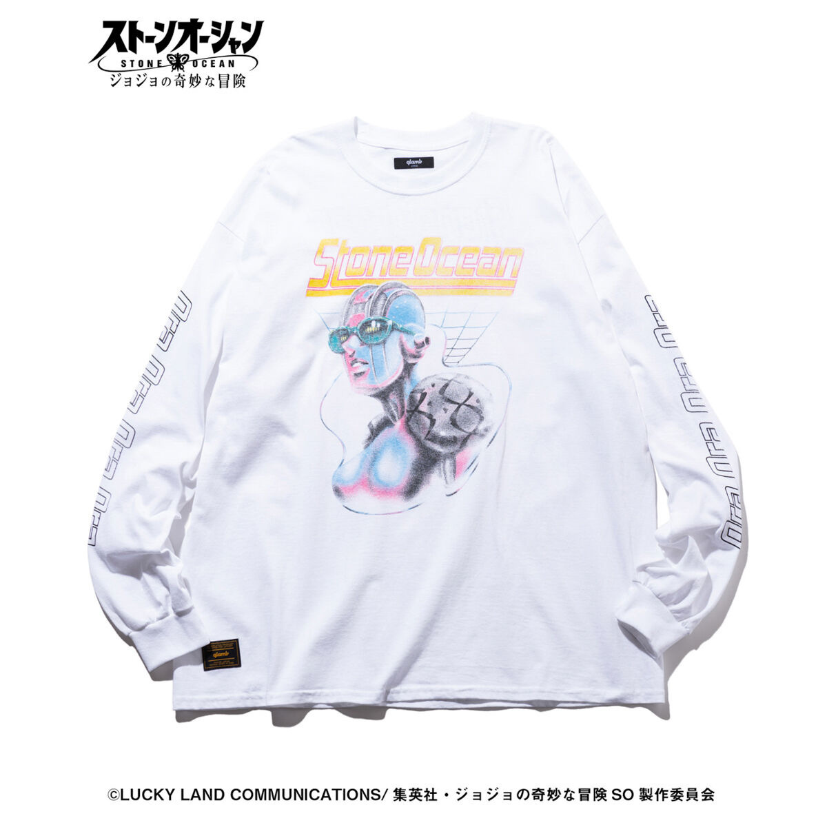 Pbandai 預訂 2024/1月 ジョジョの奇妙な冒険 ストーンオーシャン【glamb】ロングTシャツ⚠️⚠️熱賣款‼️落單前請先PM查詢貨源