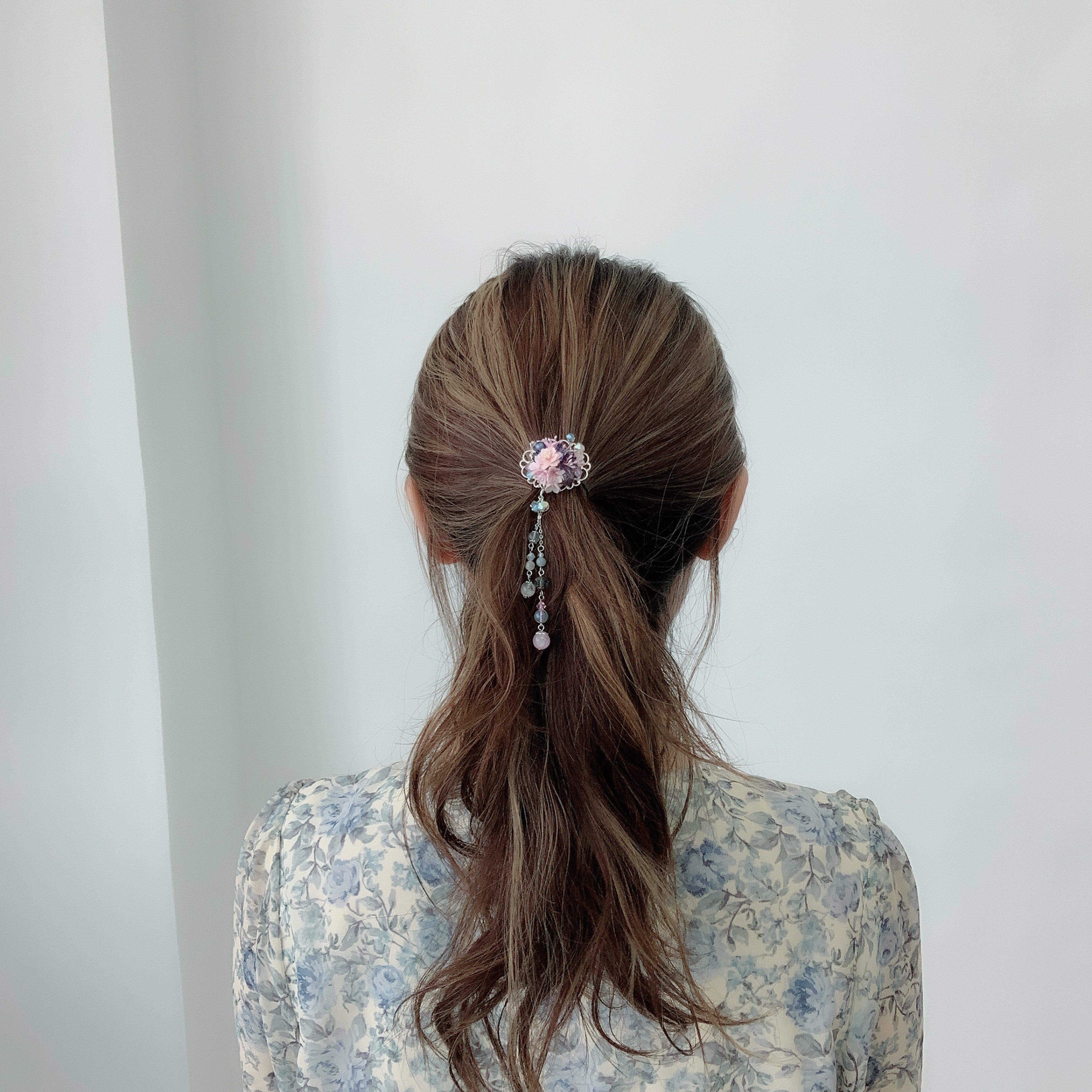 ⑤ Mini Bouquet 2-way Pony Hook (7 Designs)