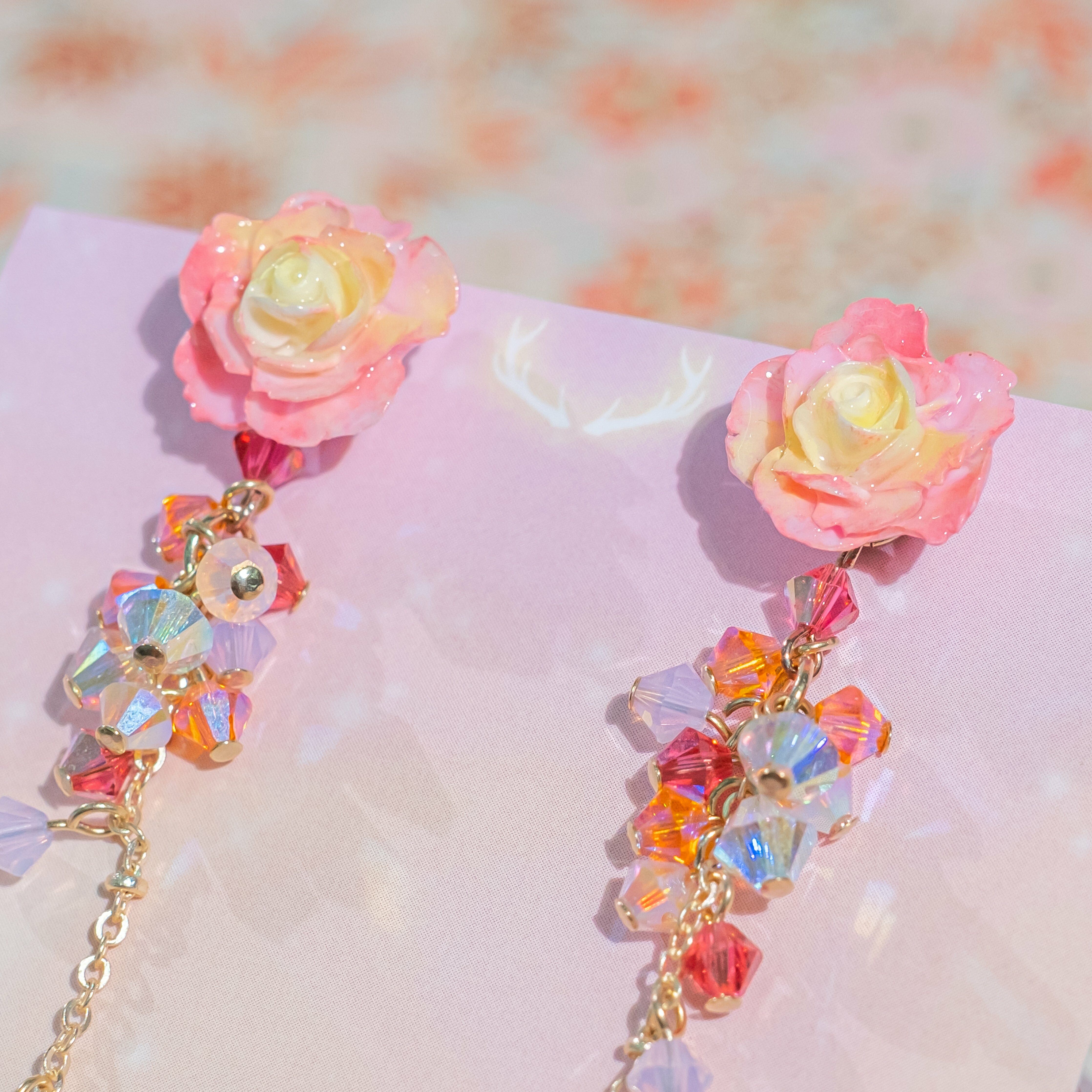 ⑥ Floral Kite S925 Earrings/Clip Earrings (10 Designs)