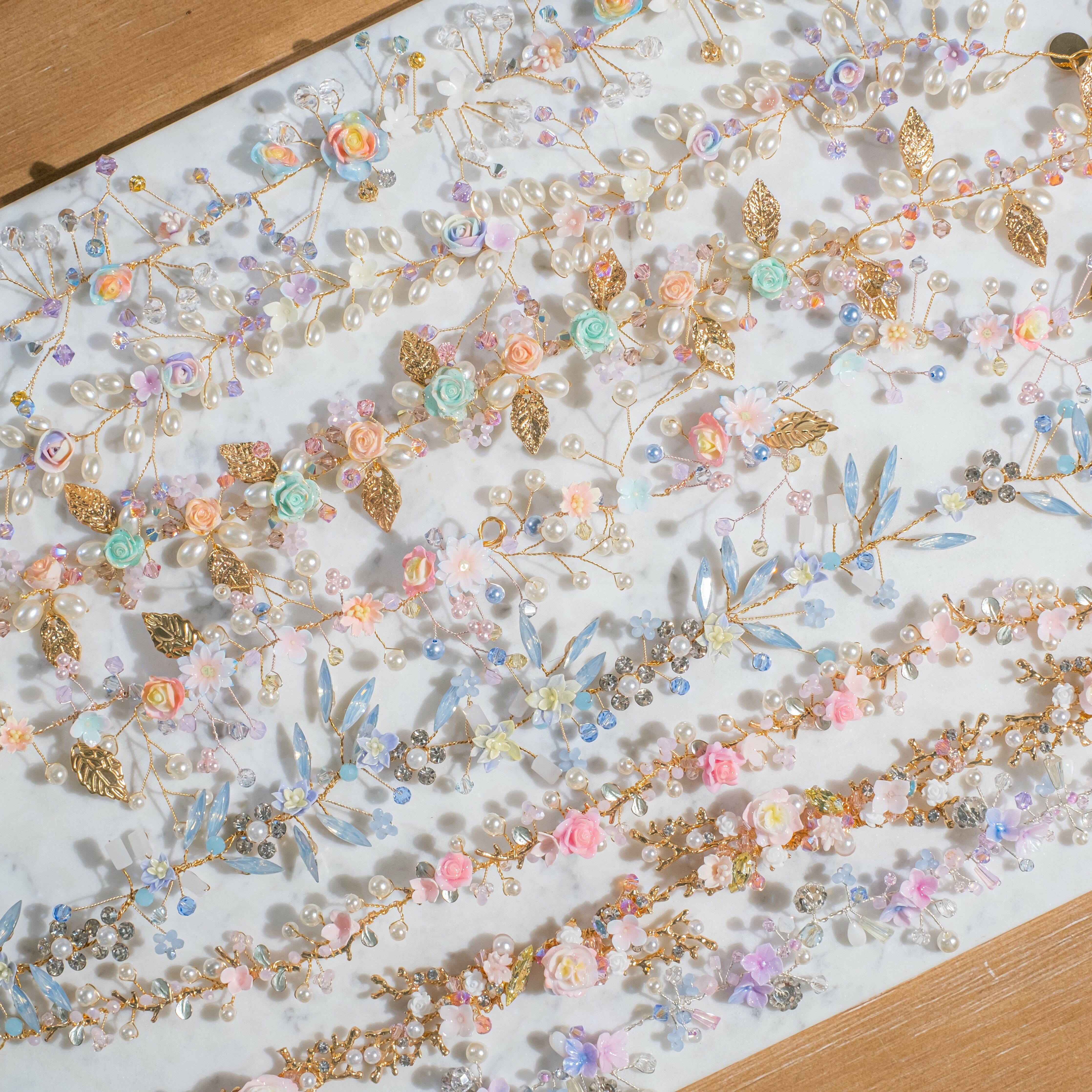 ⑥ Rapunzel Multi-usage Hairband with detachable ribbon (8 Designs)