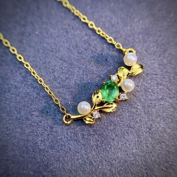 (11.14C)哥倫比亞祖母綠 吊墜