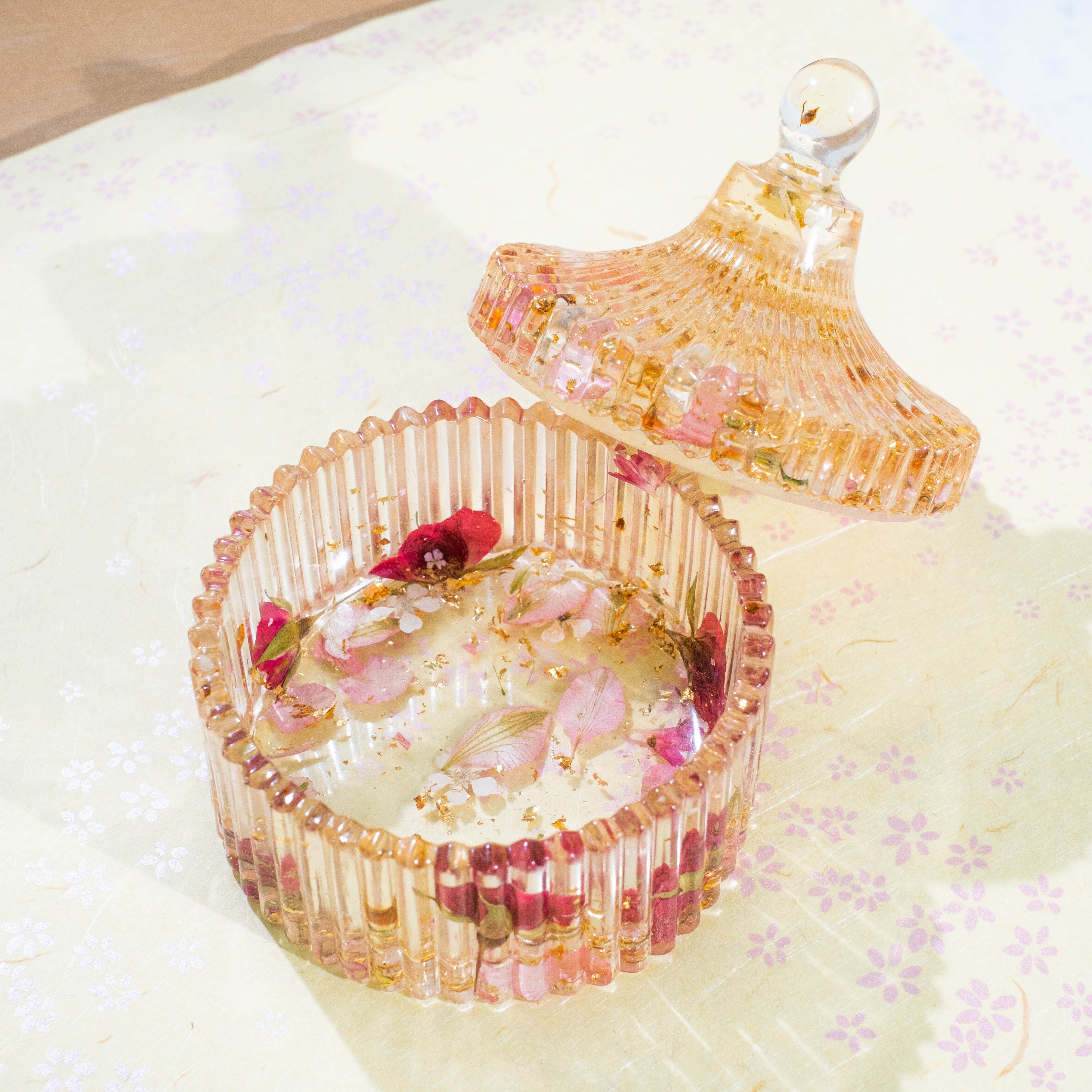 ⑥ "Rosie Rose Gold" Accessory Plate Series (3 Designs)