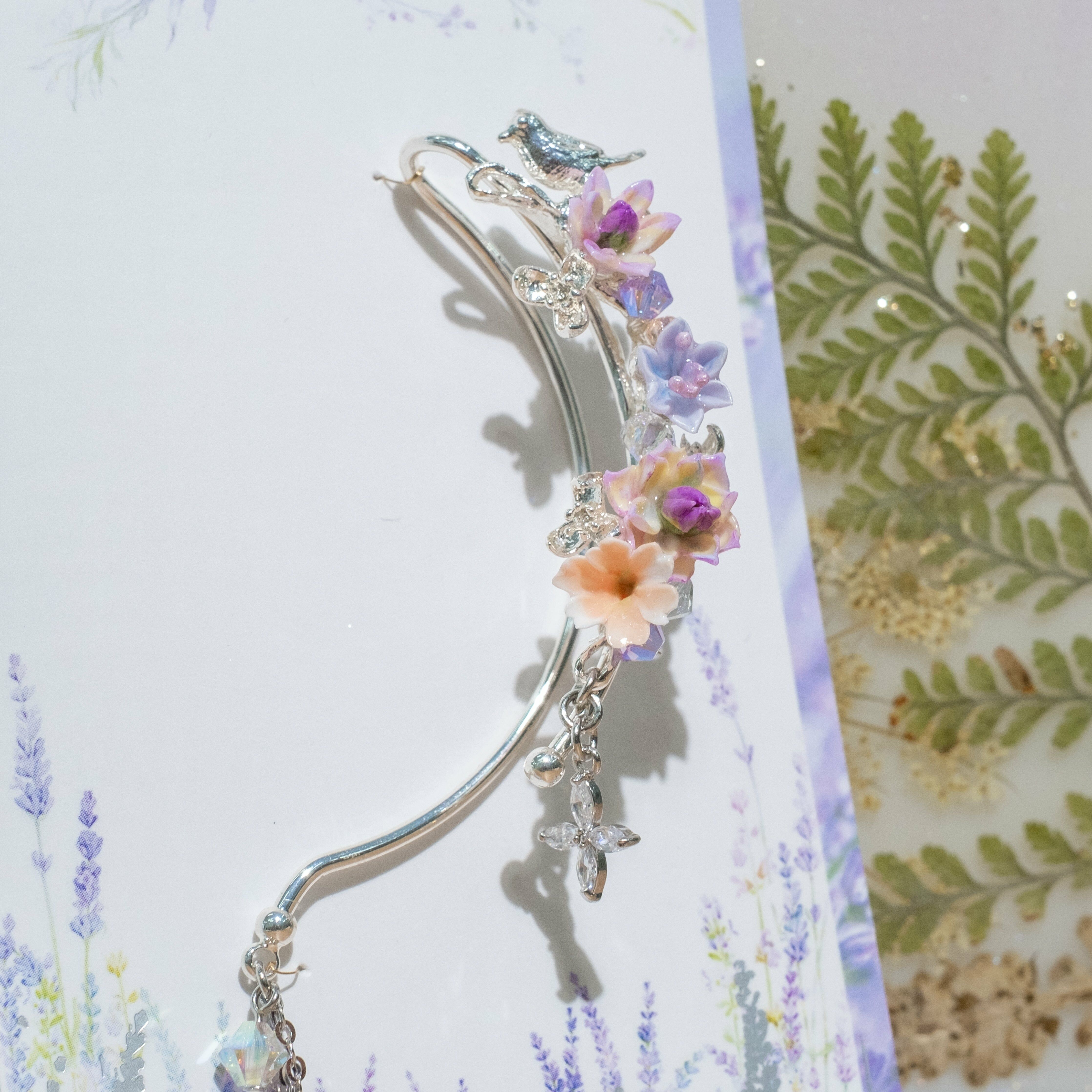 ➆ Meet Me In The Garden Cuff Earrings (8 Designs)