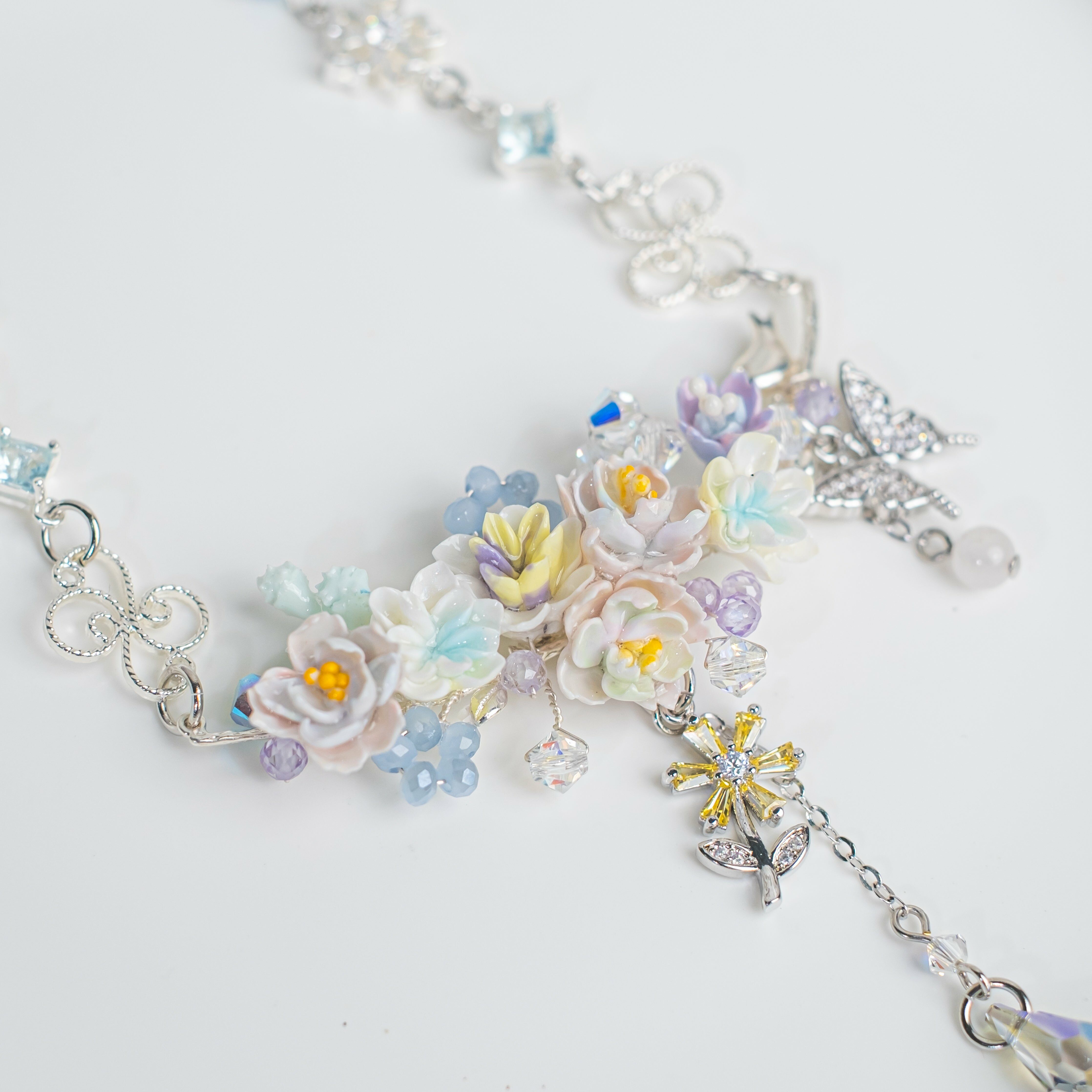 ⑩ Autumn Garden S925 Necklace (9 Designs)