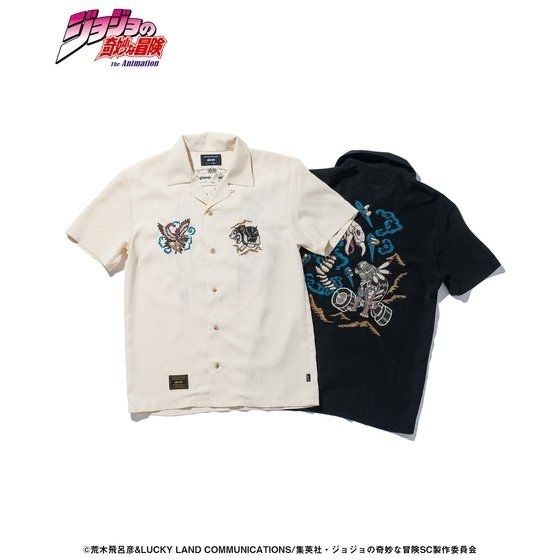 Pbandai 預訂2024/1月 ジョジョの奇妙な冒険【glamb】開襟シャツ イギー＆ペット・ショップ⚠️⚠️熱賣款‼️落單前請先PM查詢貨源