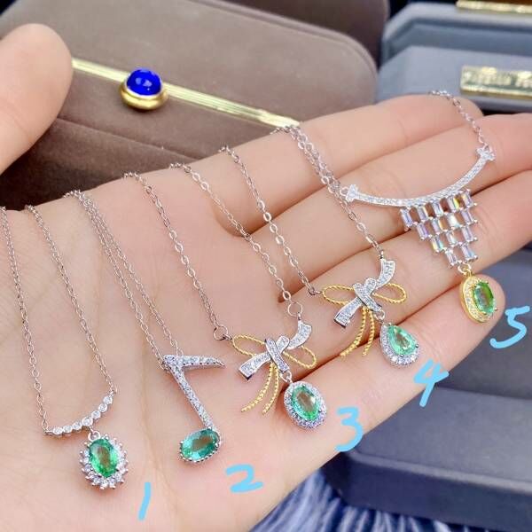 (11.14A)哥倫比亞祖母綠 吊墜