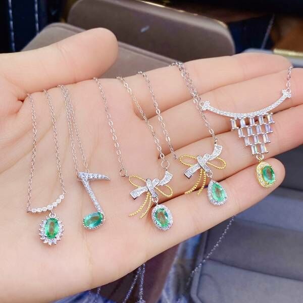 (11.14A)哥倫比亞祖母綠 吊墜