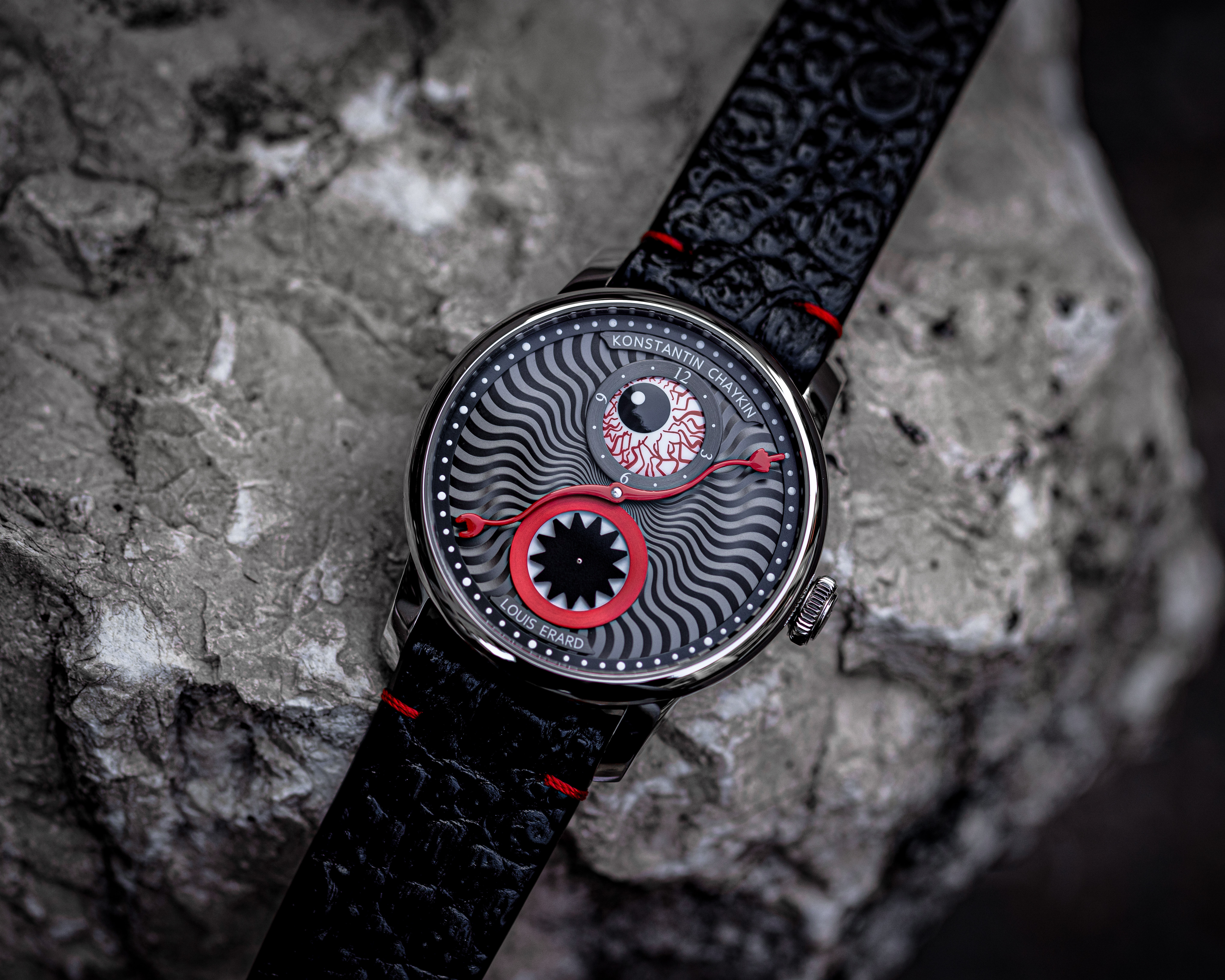 Louis Erard x Konstantin Chaykin 聯名款：時間吞噬者 II–當黑夜降臨_42mm