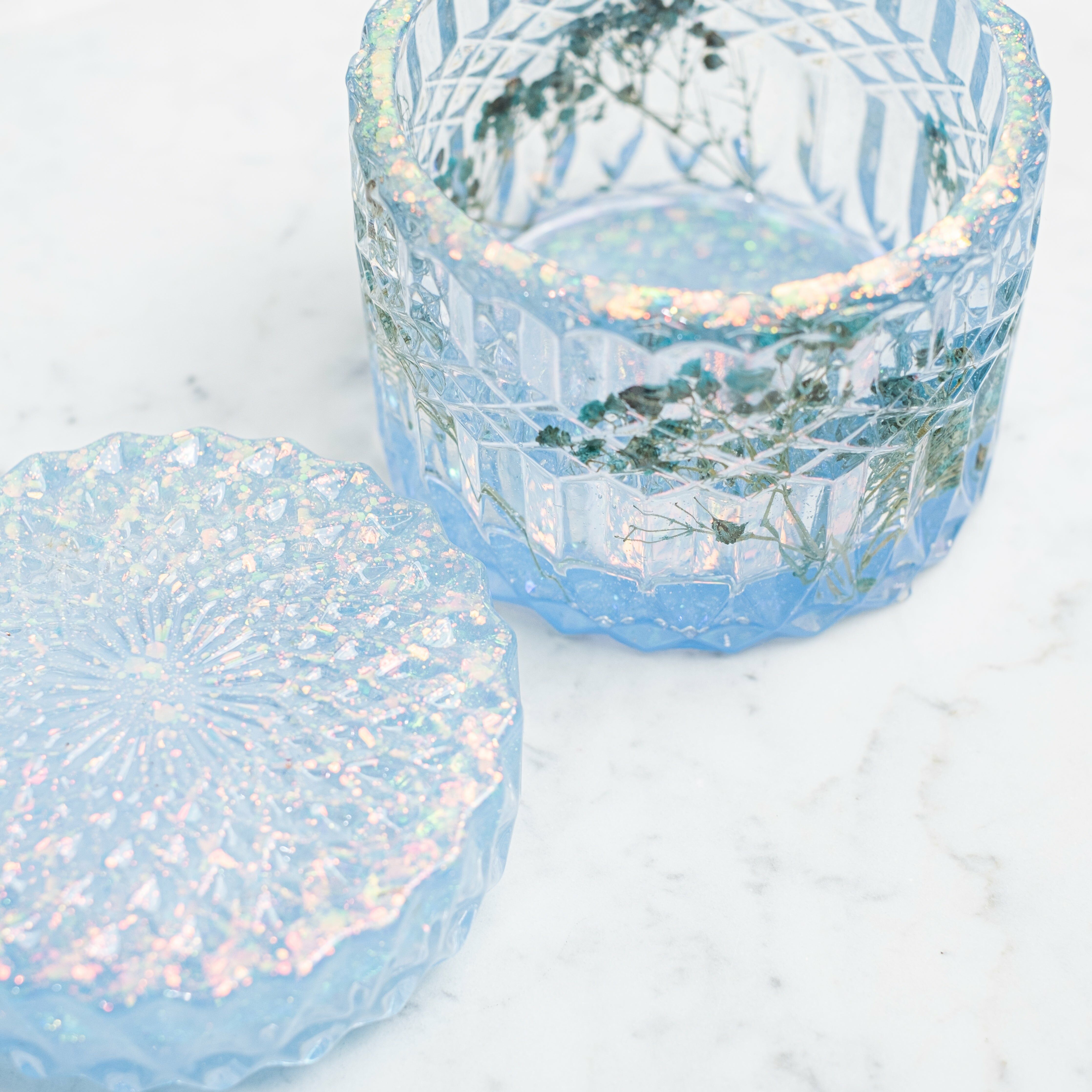 ⑩ Baby’s Breathe Candy Jar (2 Designs)