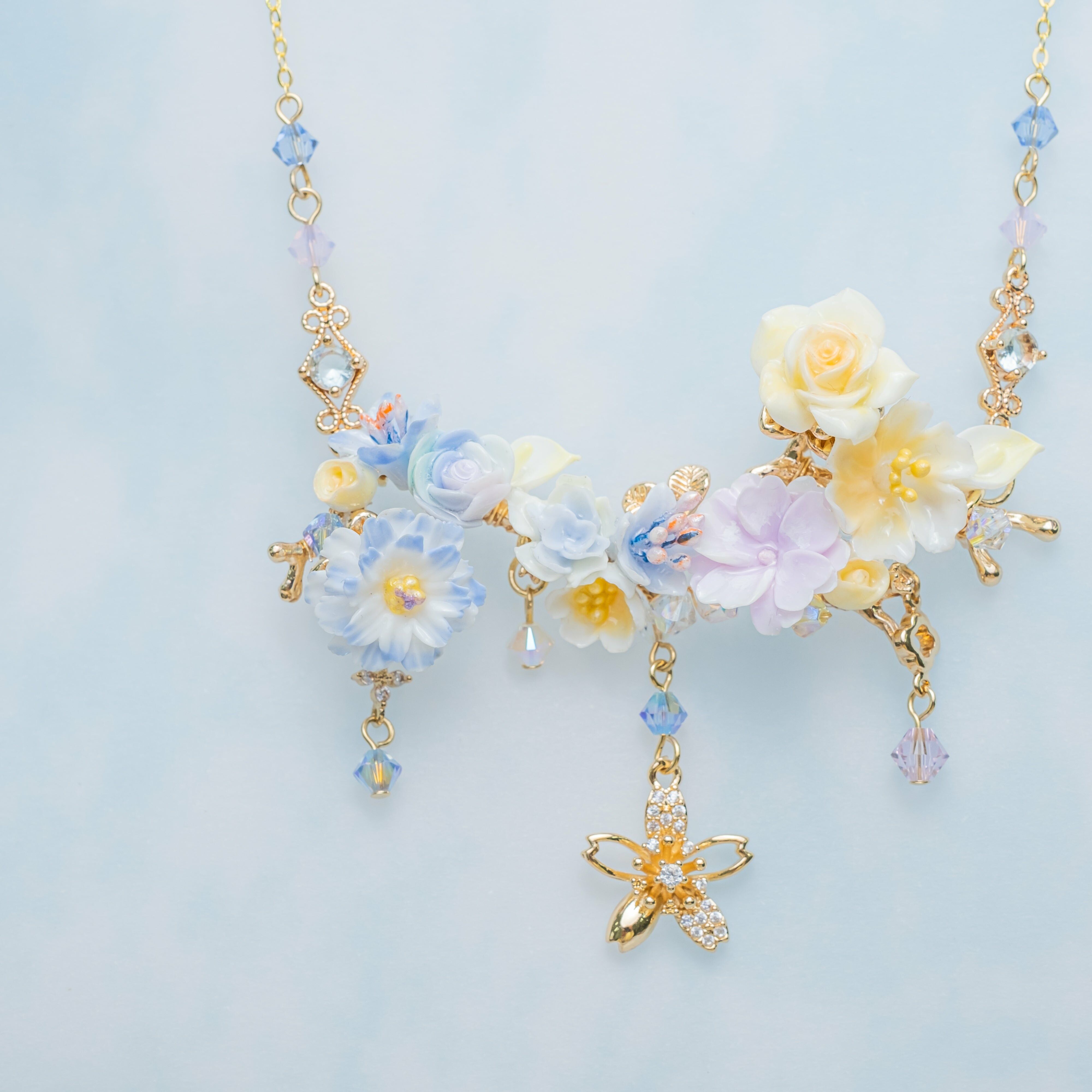 ② Spring Bouquet Necklace (6 Designs)