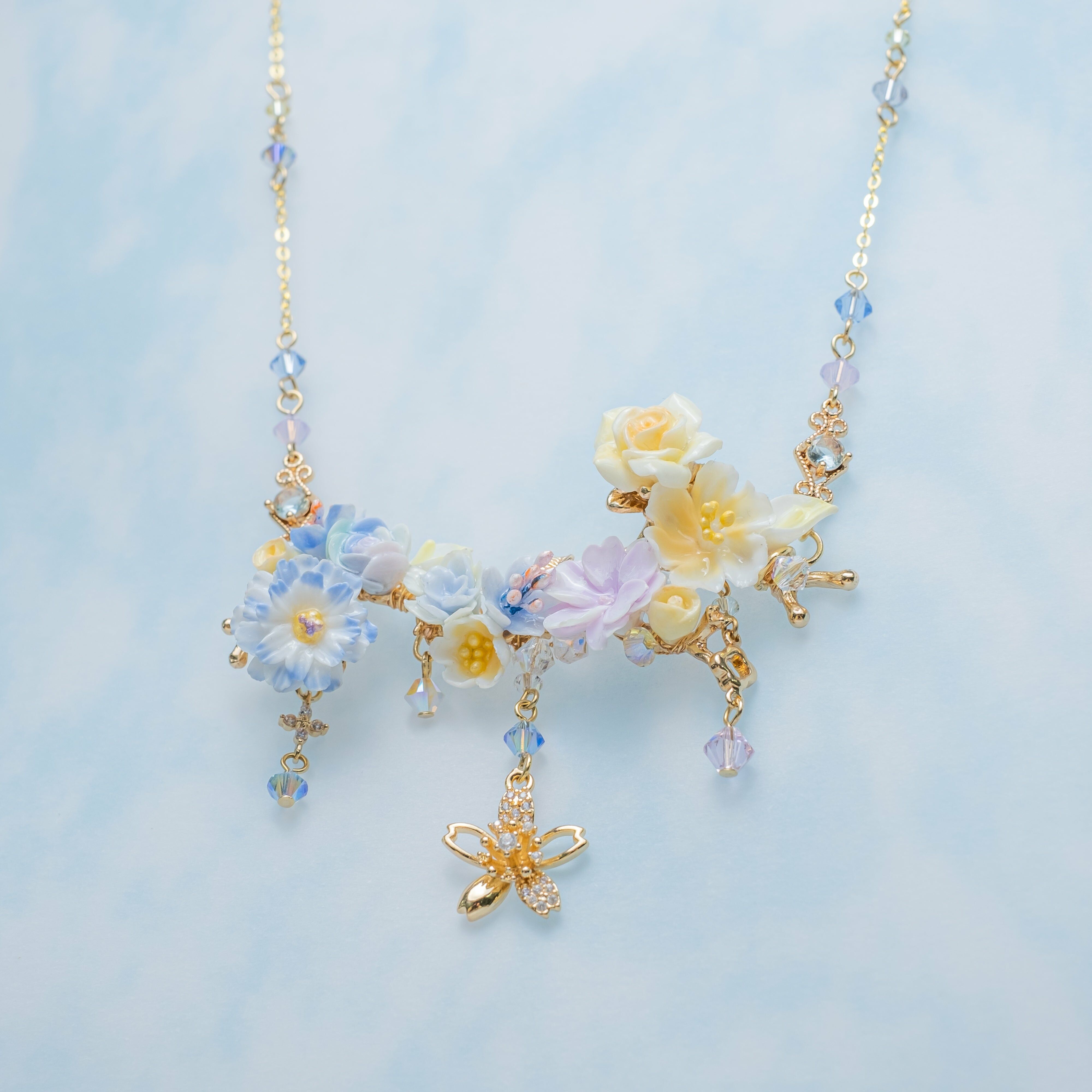 ② Spring Bouquet Necklace (6 Designs)