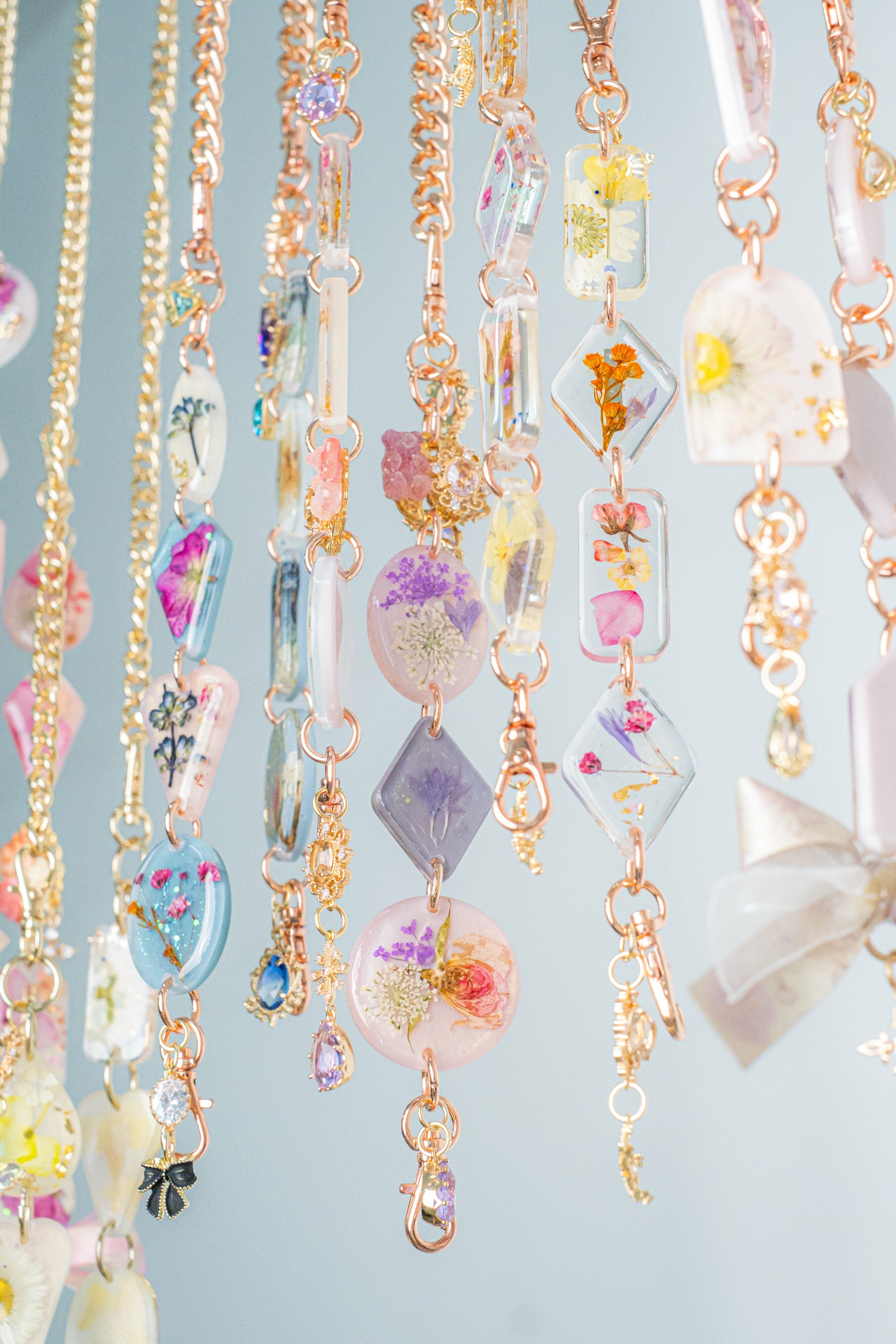 Oshibana Bag / Phone Strap (12 Designs)