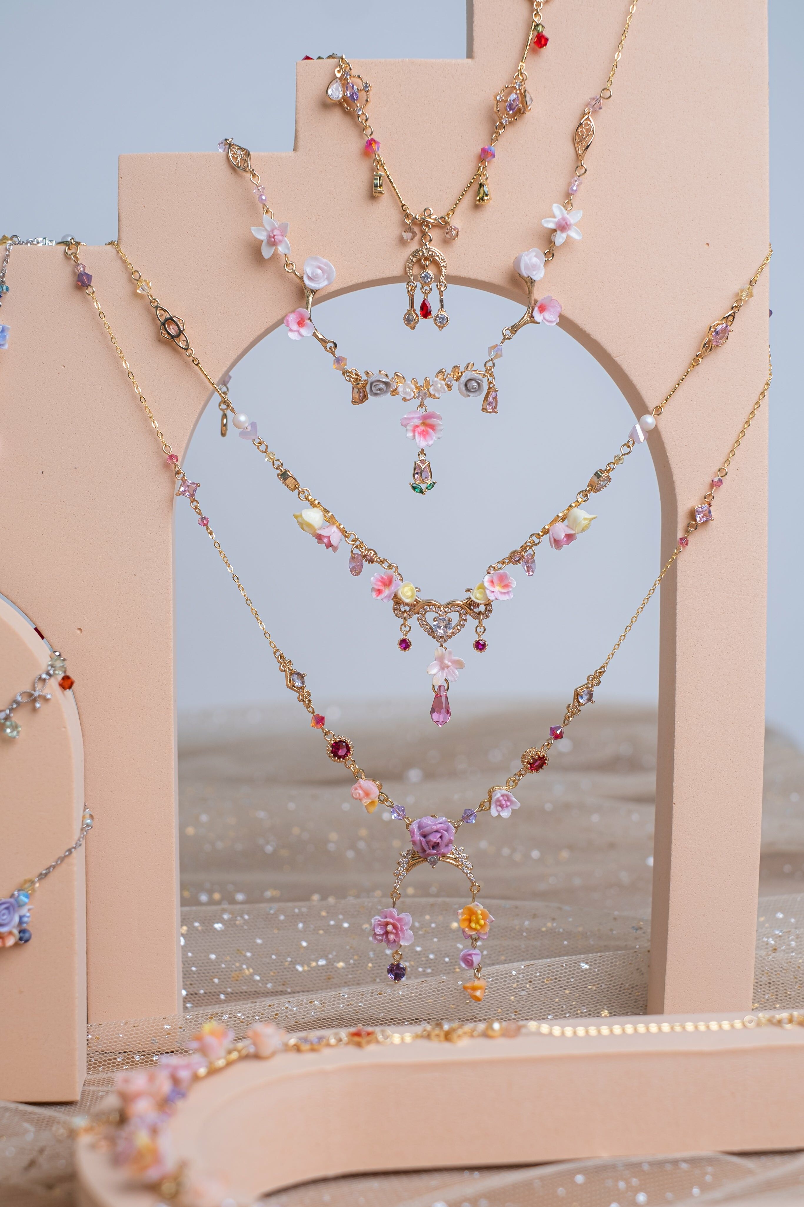 ③ Princess Collar S925 Necklace (10 Designs)