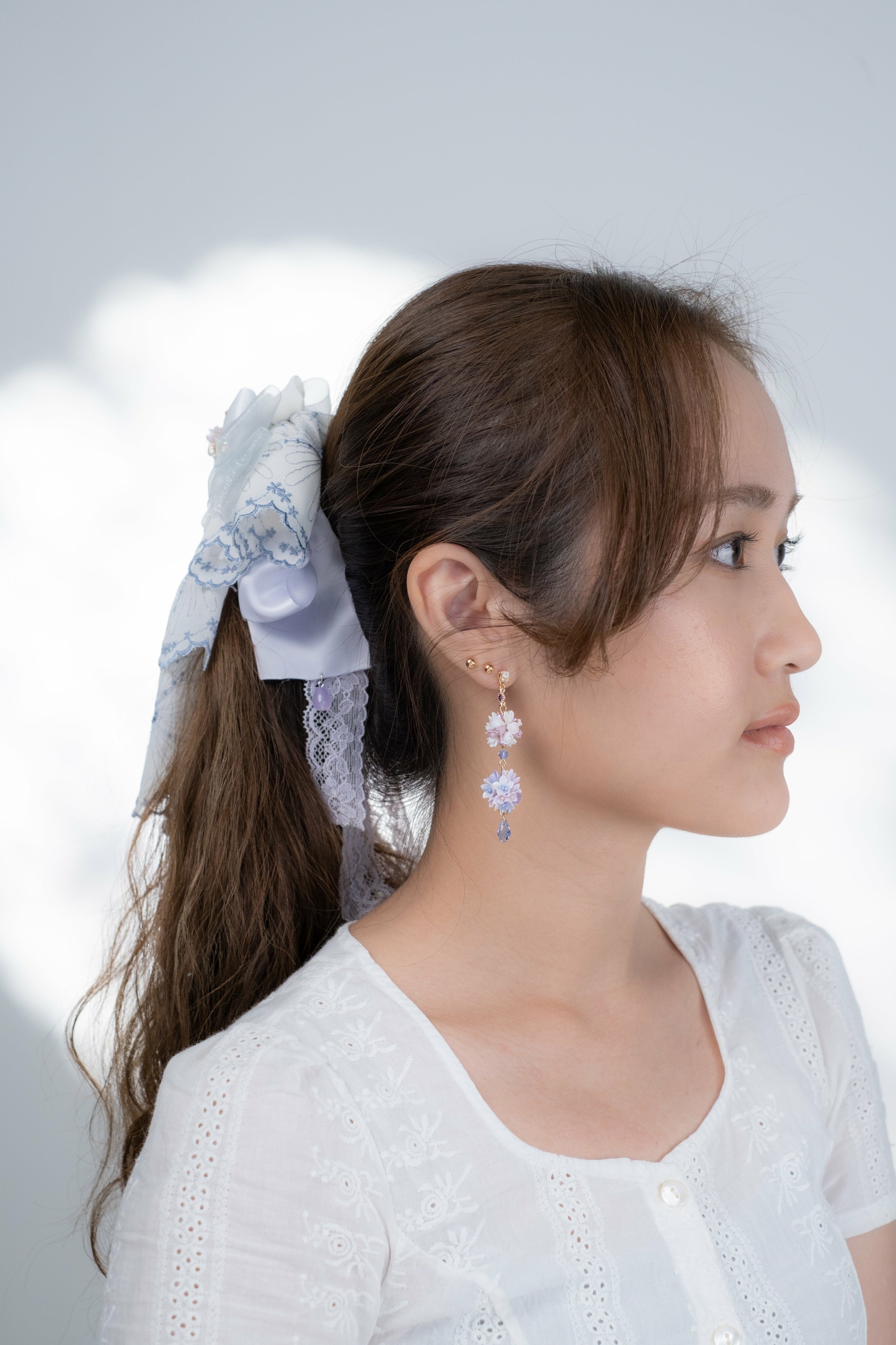 ③ Double Tier Bouquet S925 Earrings (7 Designs)