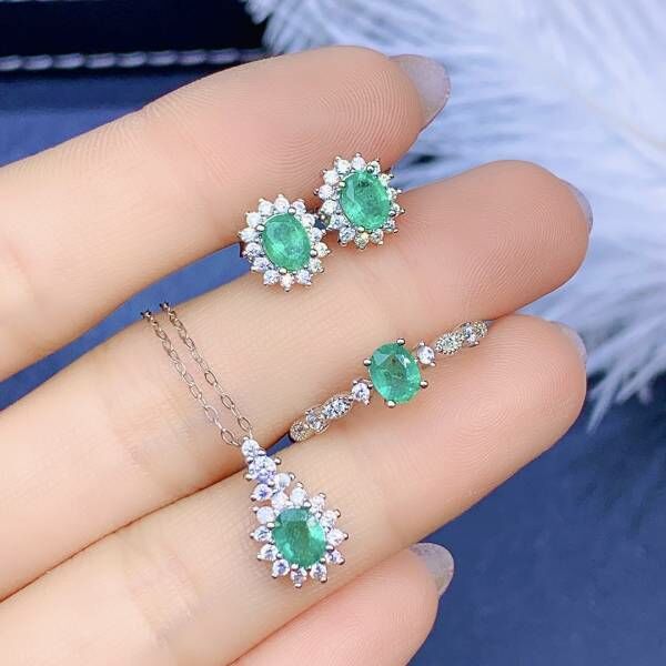 (11.13A)哥倫比亞祖母綠 套組