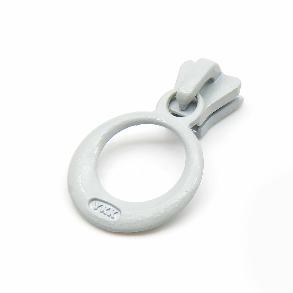 圈圈淺灰色-5V碼裝拉鍊頭