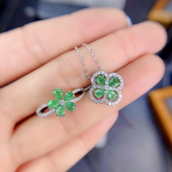 (11.13A)哥倫比亞祖母綠 套組