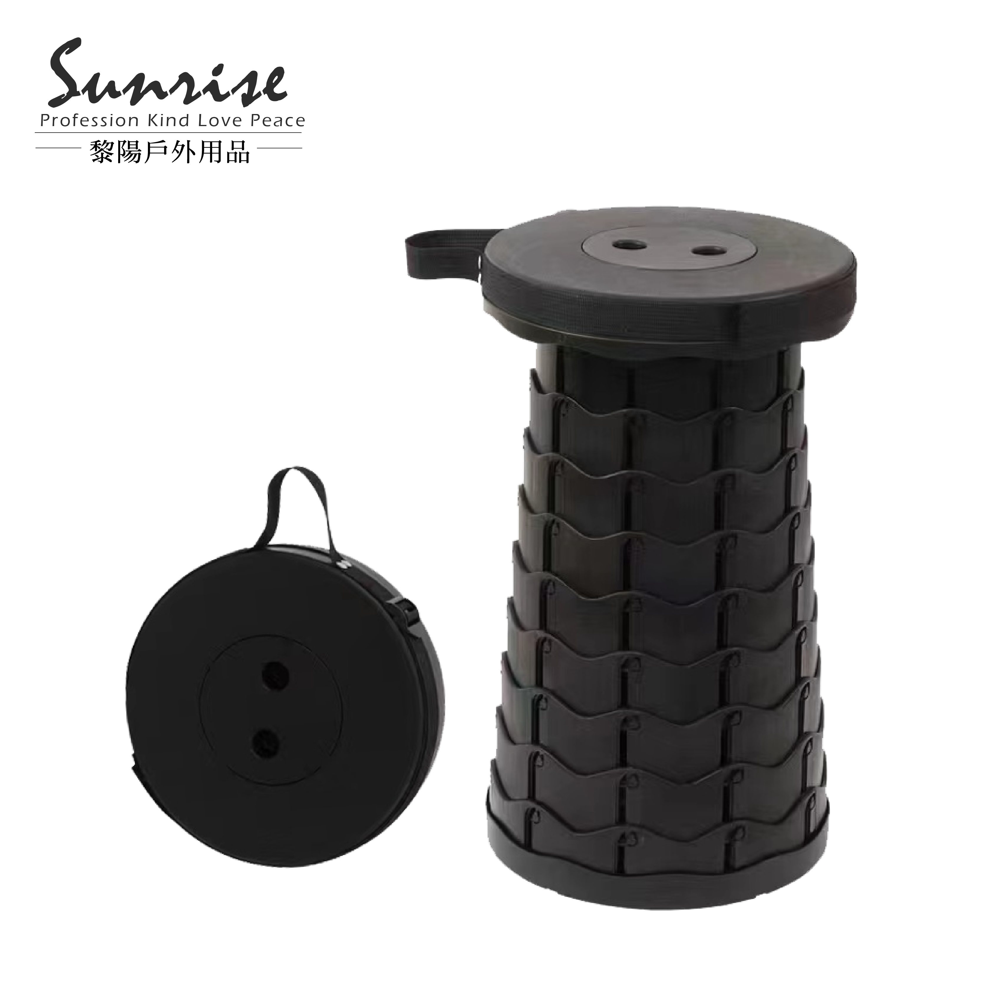 攜帶式伸縮椅凳 輕量好收納/露營/烤肉/釣魚/排隊神器 54CCP230523