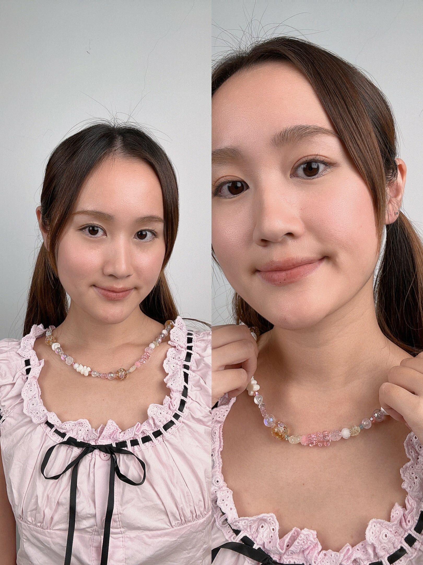⑩ Unisex Beaded Collar Necklace (7 Designs)