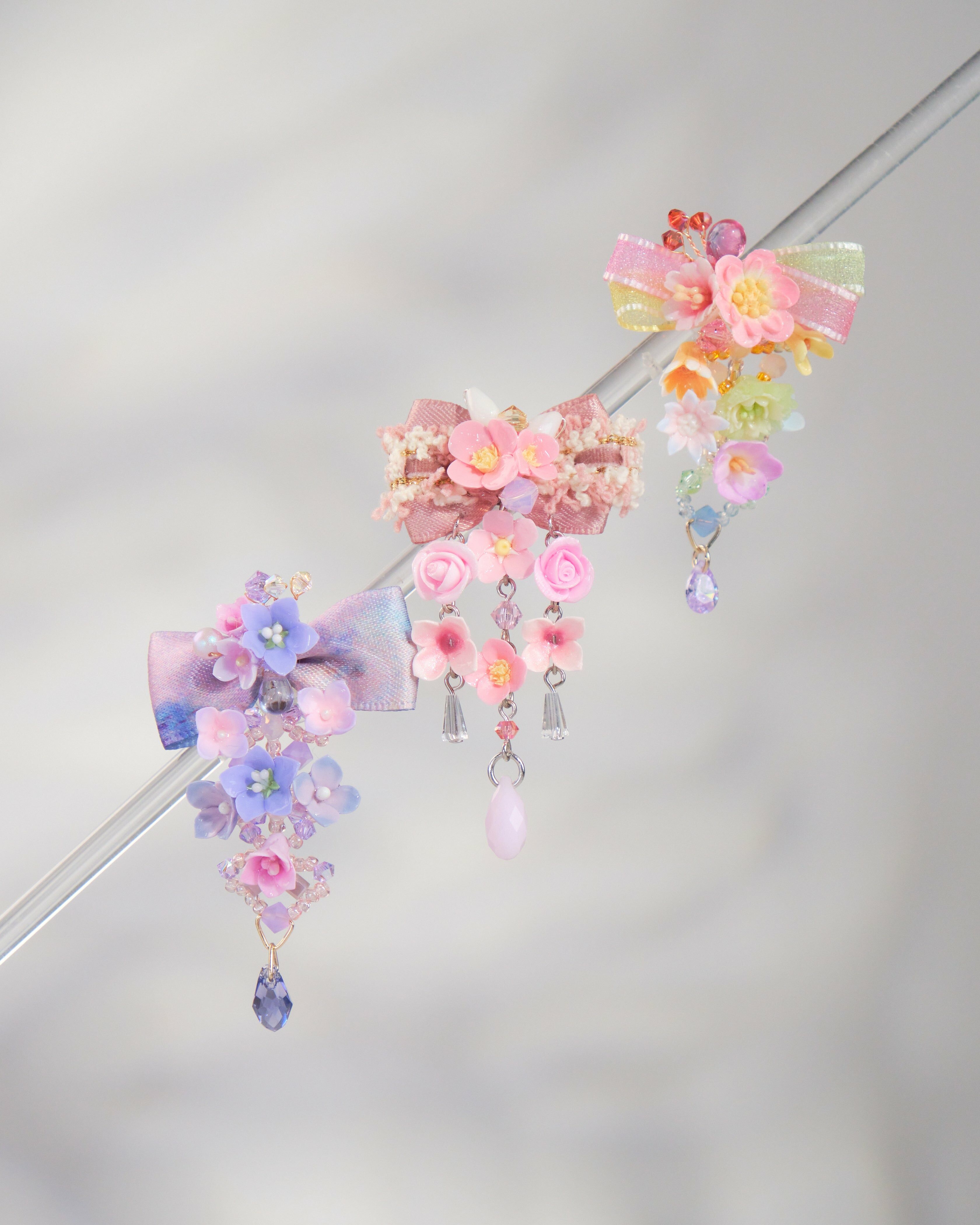 ⑩ Swing From The Chandelier S925 Earrings (8 Designs)