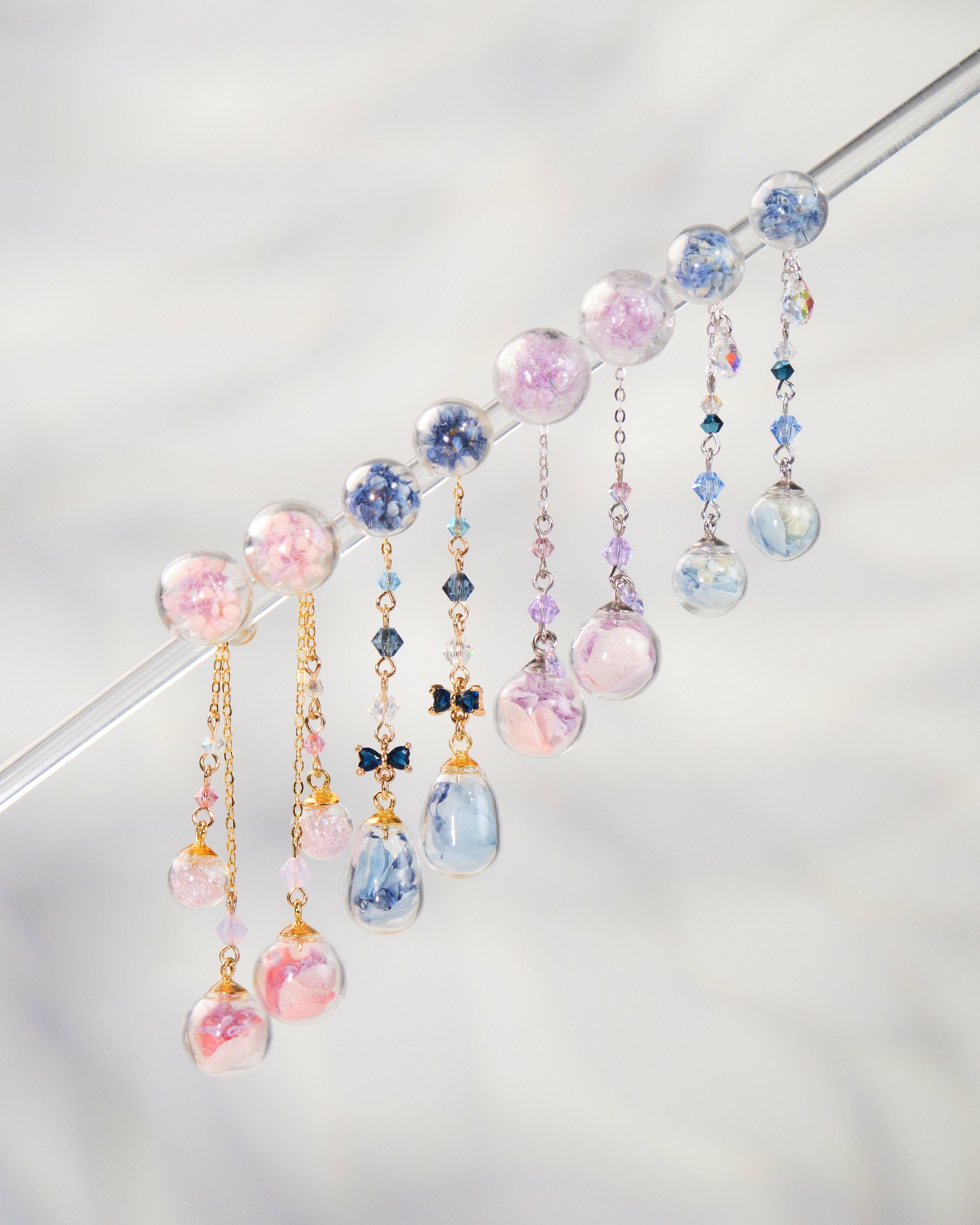 ⑩ Be Your Own Cheerleader 2-Way S925 Earrings (4 Designs)