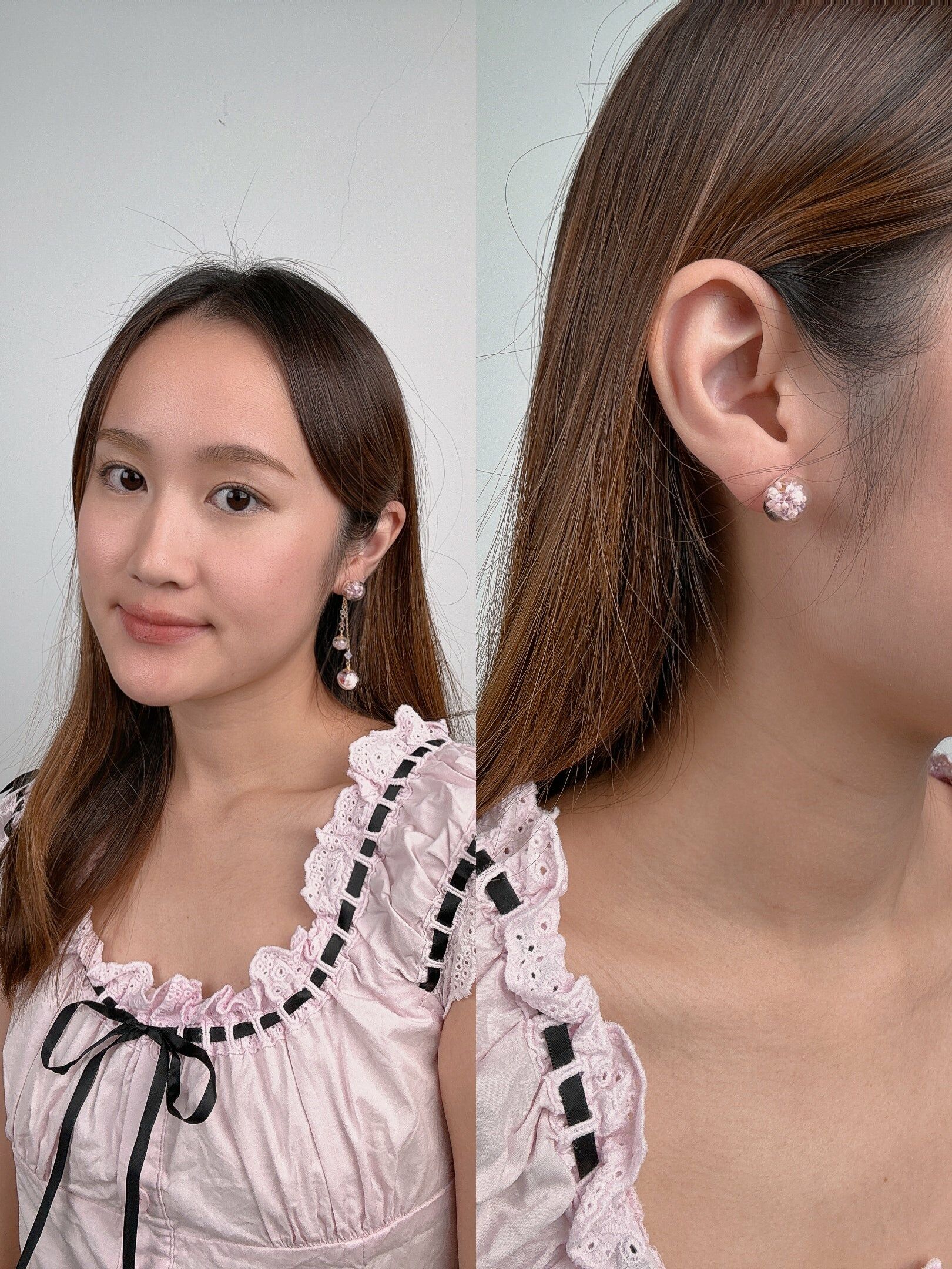 ⑩ Be Your Own Cheerleader 2-Way S925 Earrings (4 Designs)