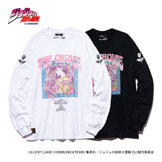 Pbandai 預訂2024/1月 ジョジョの奇妙な冒険 ダイヤモンドは砕けない【glamb】山岸由花子　長袖Tシャツ⚠️⚠️熱賣款‼️落單前請先PM查詢貨源