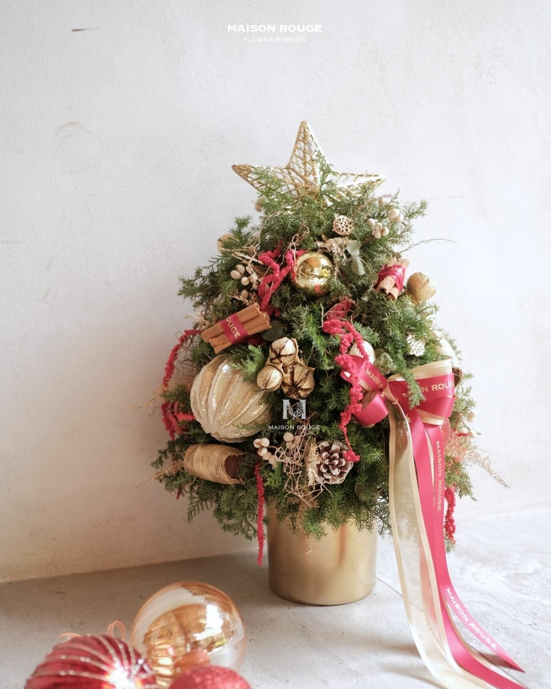 聖誕精選・Maison Rouge 華麗聖誕樹 (M、L)