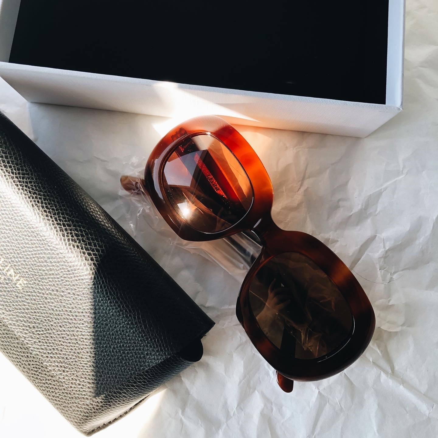 CELINE 琥珀色圓形太陽眼鏡ROUND SUNGLASSES