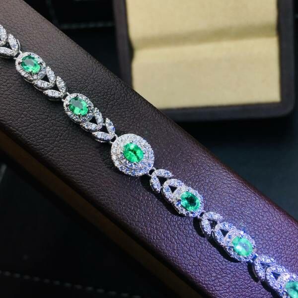 (11.13)純天然祖母綠 手鍊