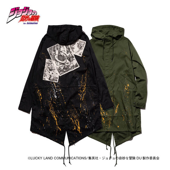 Pbandai 預訂2024/1月 ジョジョの奇妙な冒険 ダイヤモンドは砕けない【glamb】ヘブンズドアー モッズコート⚠️⚠️熱賣款‼️落單前請先PM查詢貨源