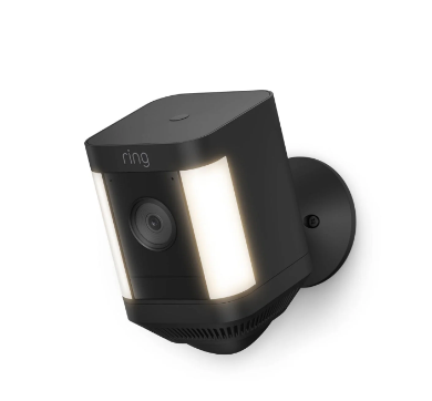 Ring Spotlight Battery Plus Battery - Black 戶外防水無線智能攝影機 - 黑色 香港行貨