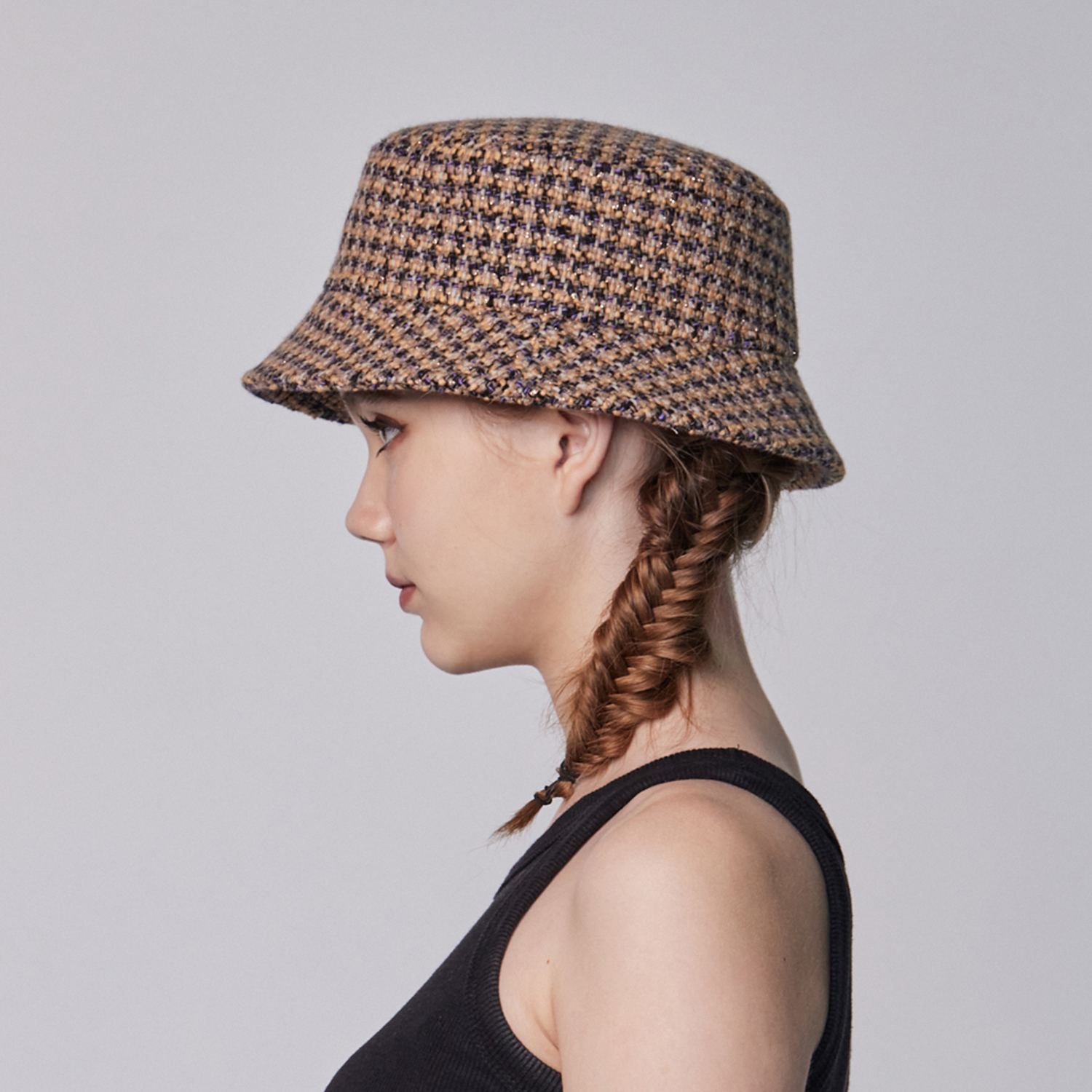 Juliet Bucket Hat - Brown