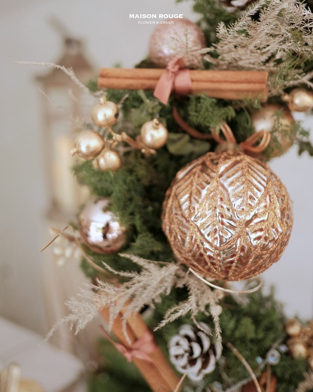 聖誕精選・美拉德風聖誕圈(M、L)