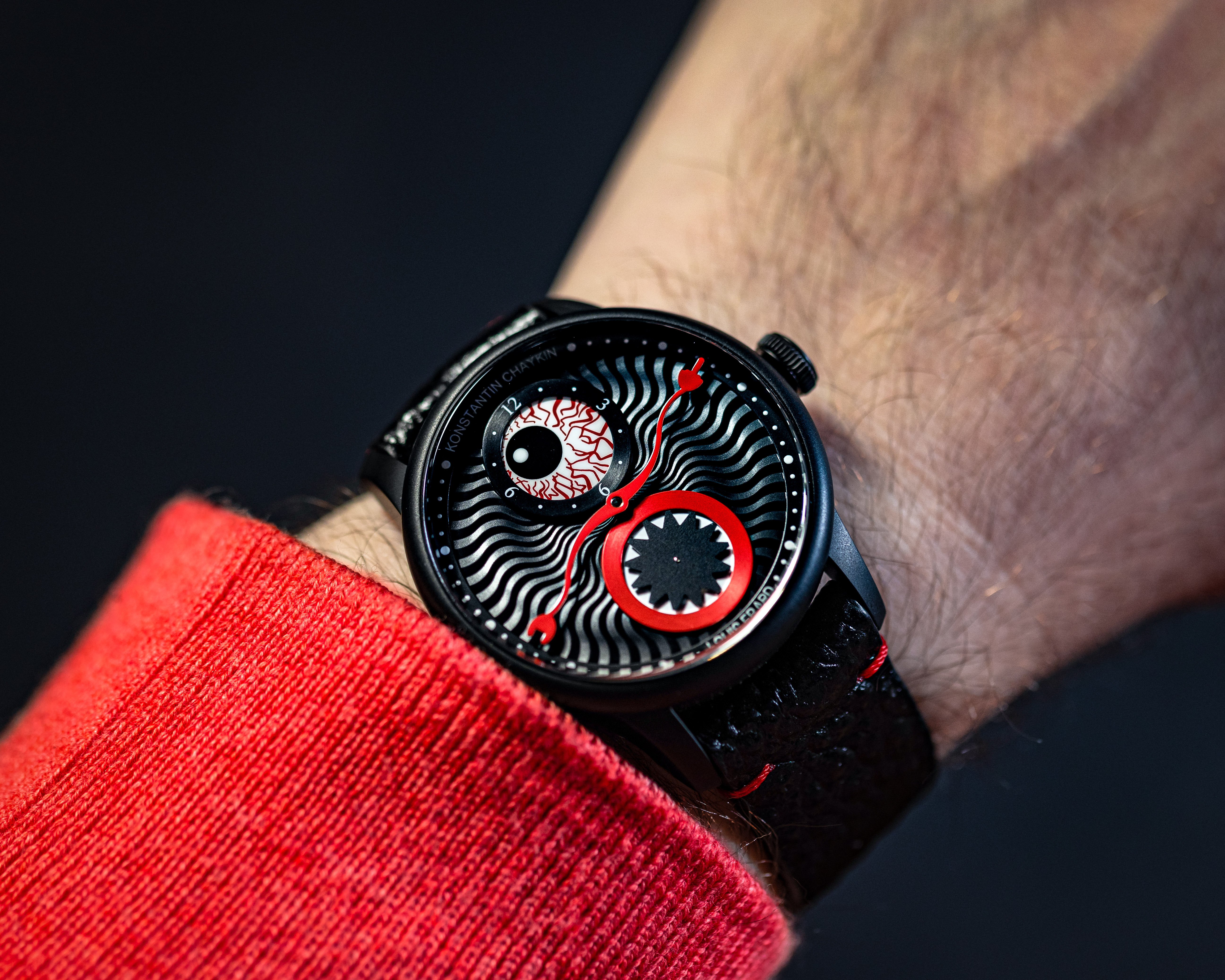 Louis Erard x Konstantin Chaykin 聯名款：時間吞噬者 II–當黑夜降臨_39mm